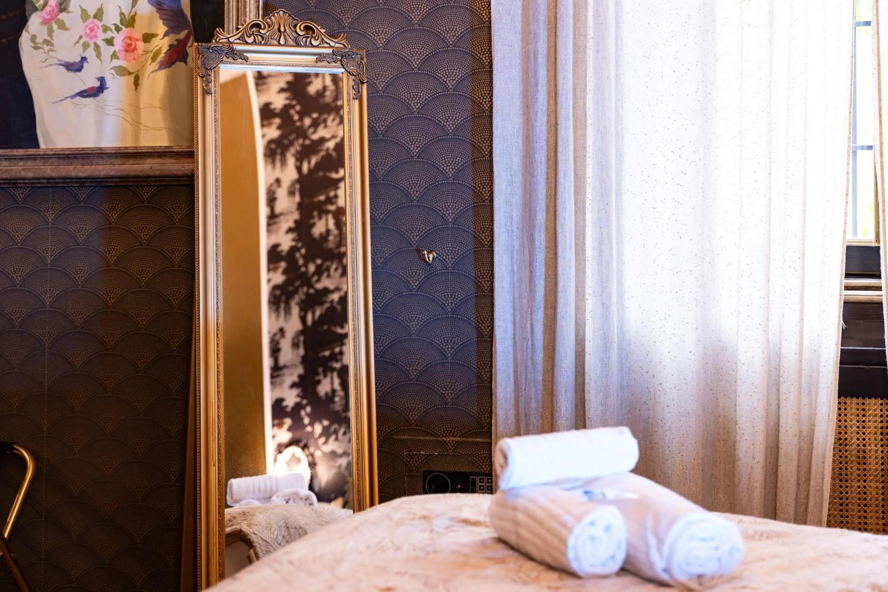 Bed in Contessa Arrivabene Antica Dimora