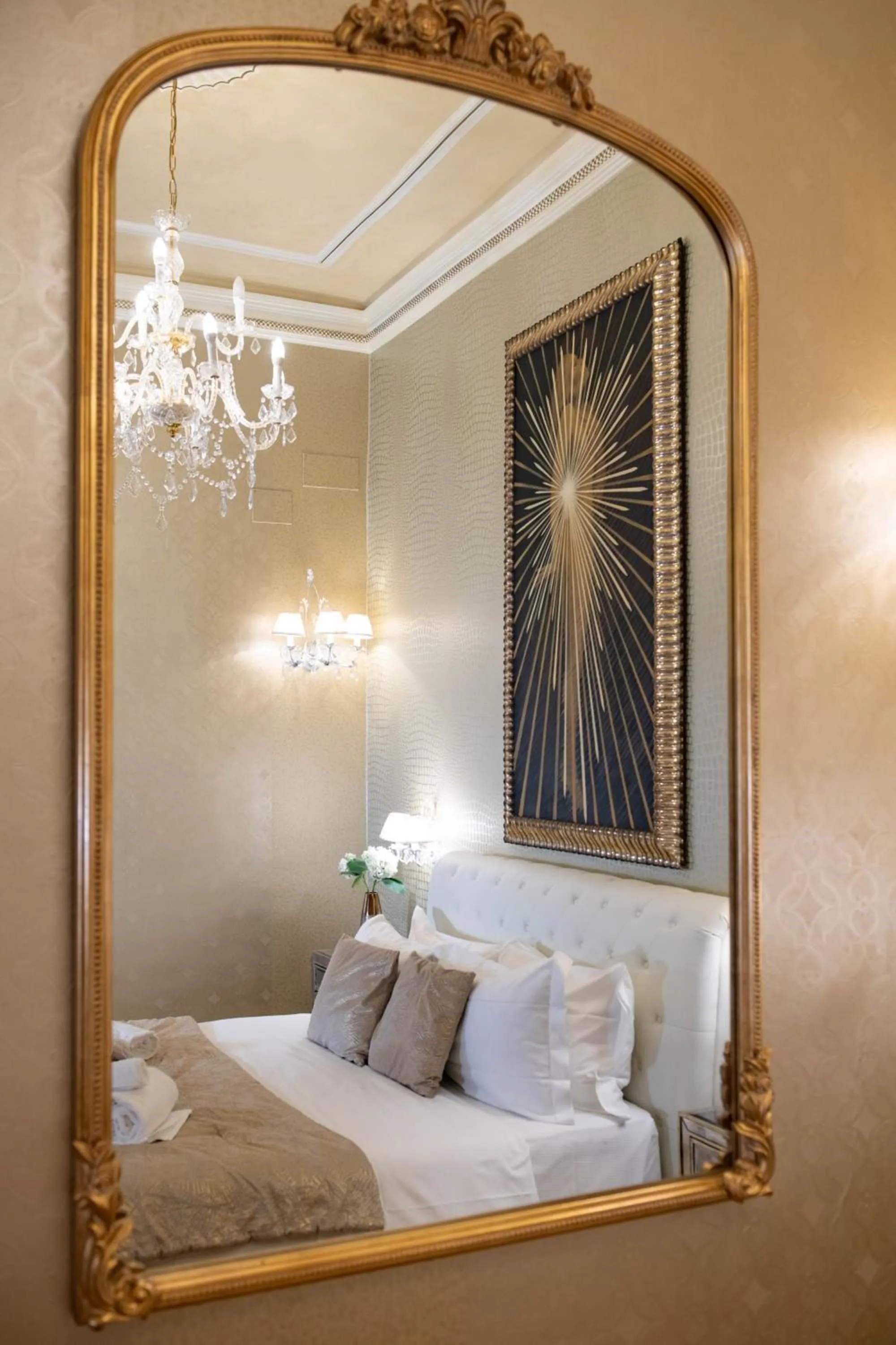 Bed in Contessa Arrivabene Antica Dimora