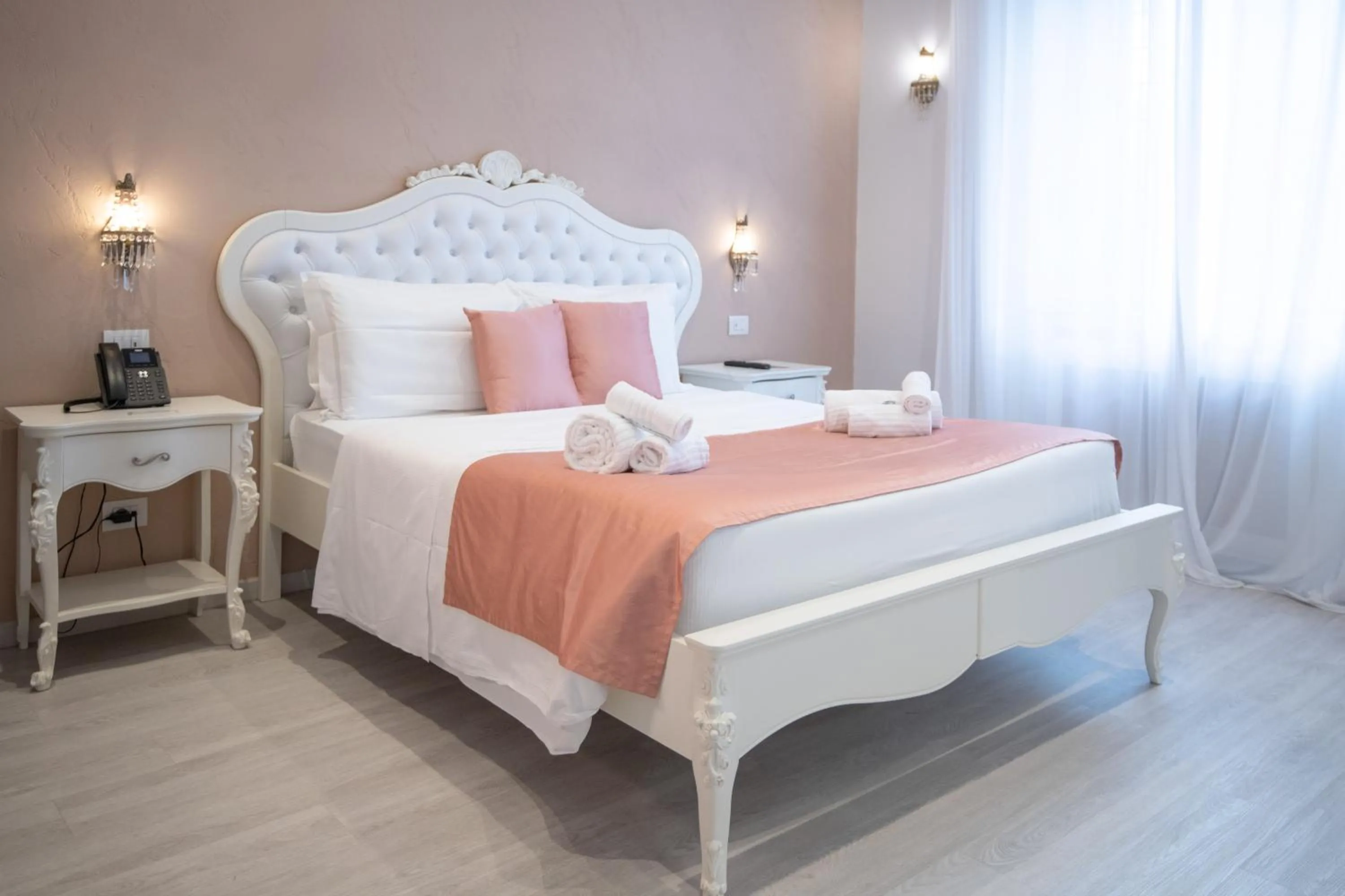 Bed in Contessa Arrivabene Antica Dimora