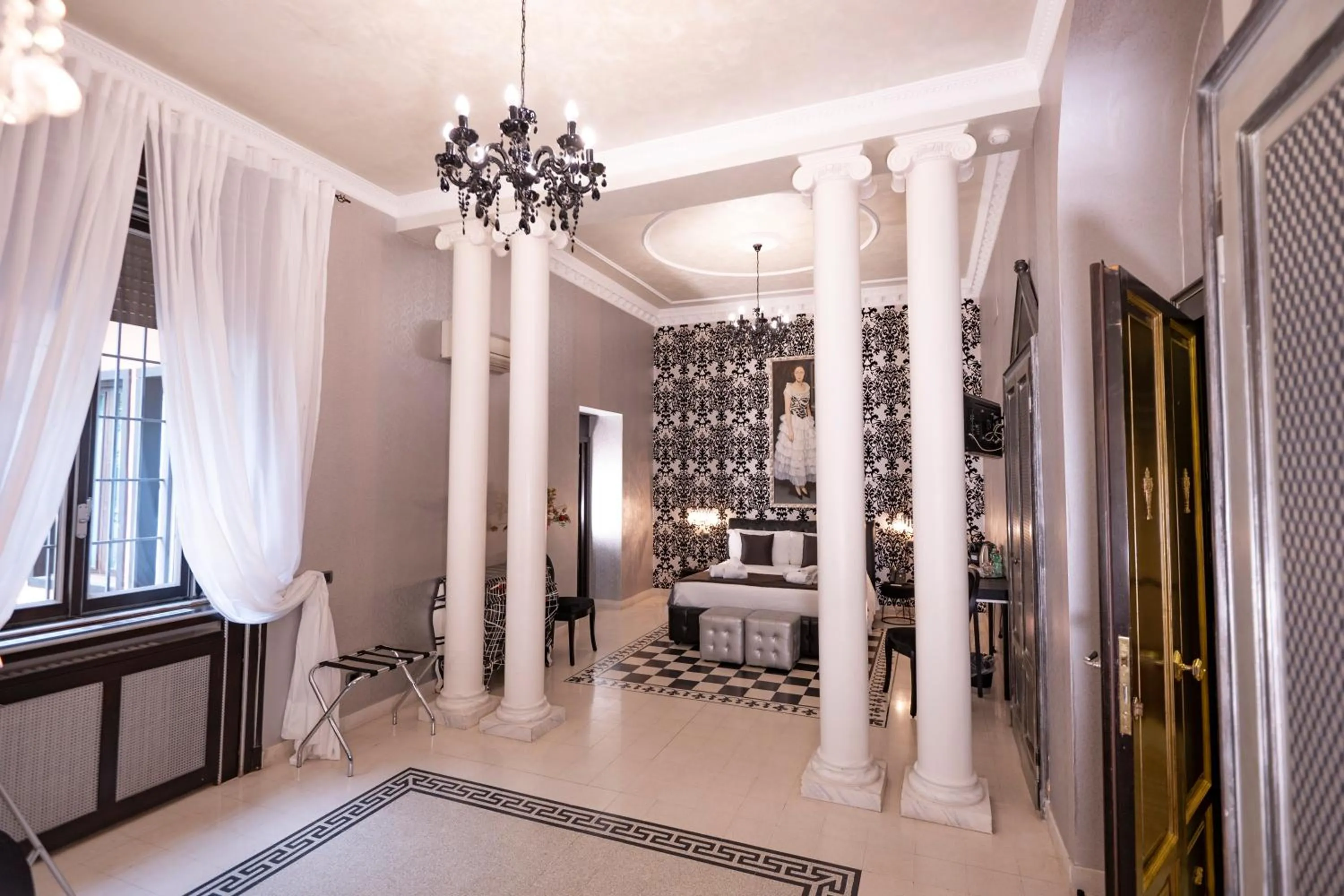 Bed in Contessa Arrivabene Antica Dimora