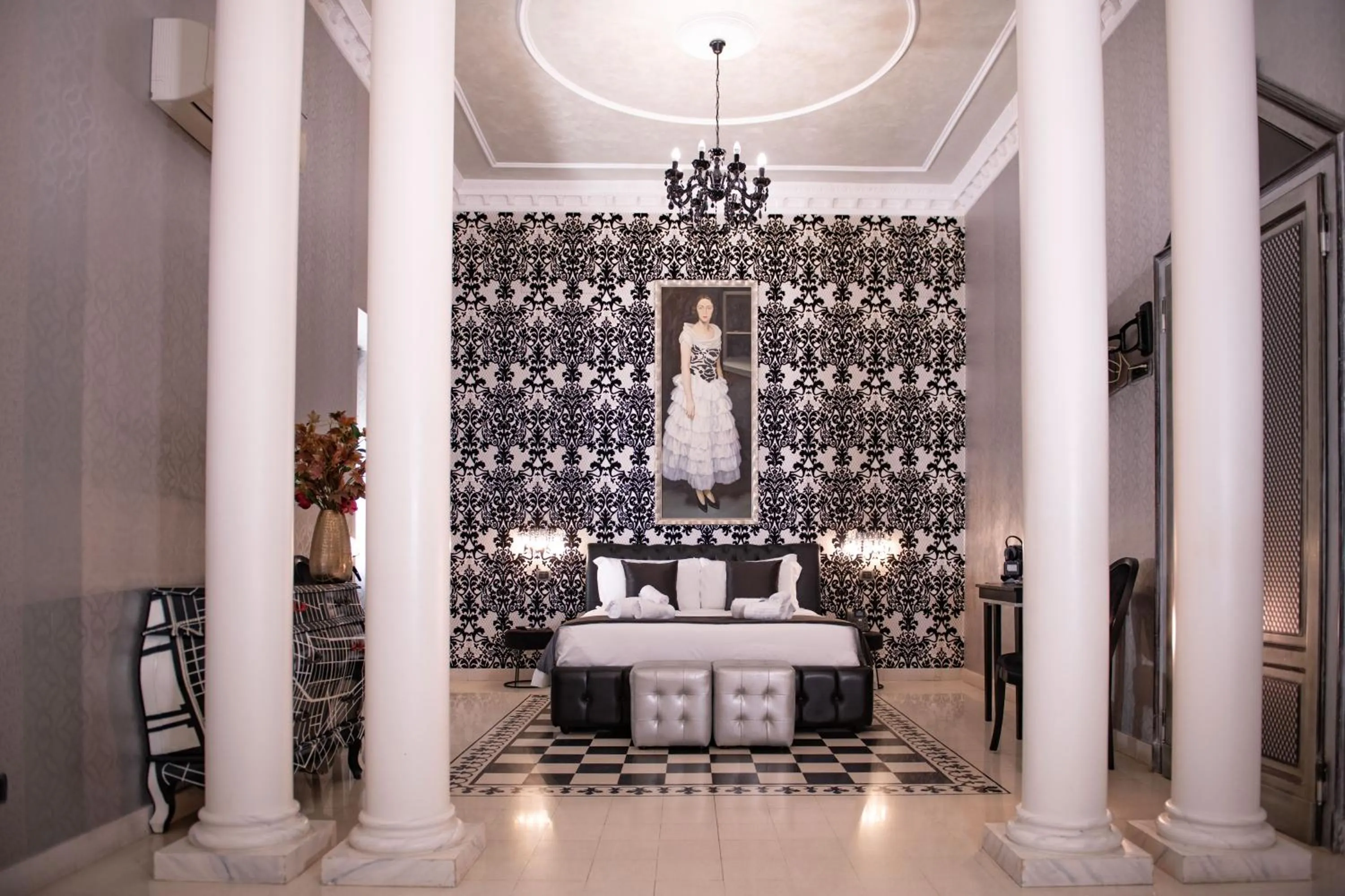 Bed in Contessa Arrivabene Antica Dimora