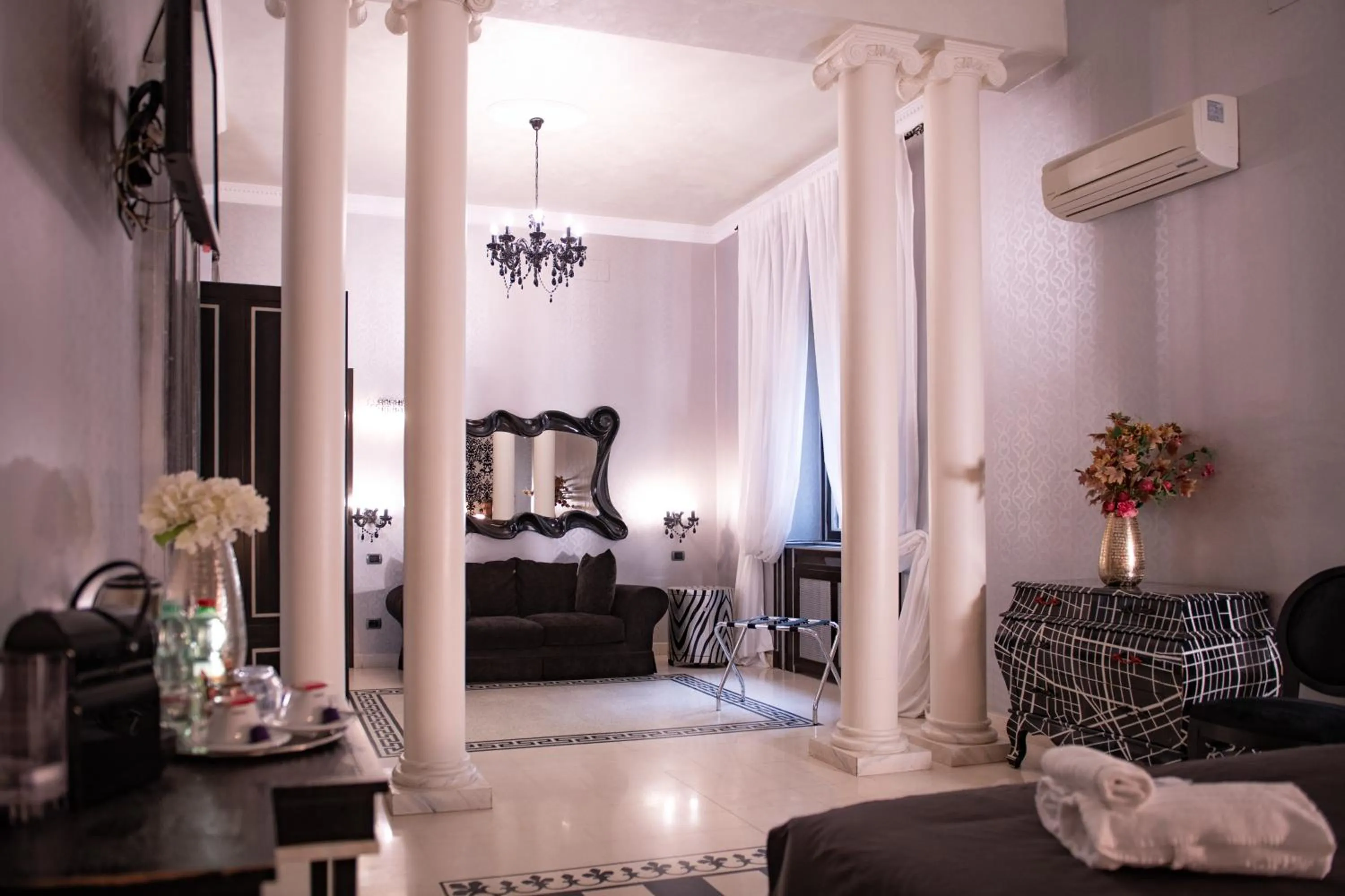 Bed in Contessa Arrivabene Antica Dimora