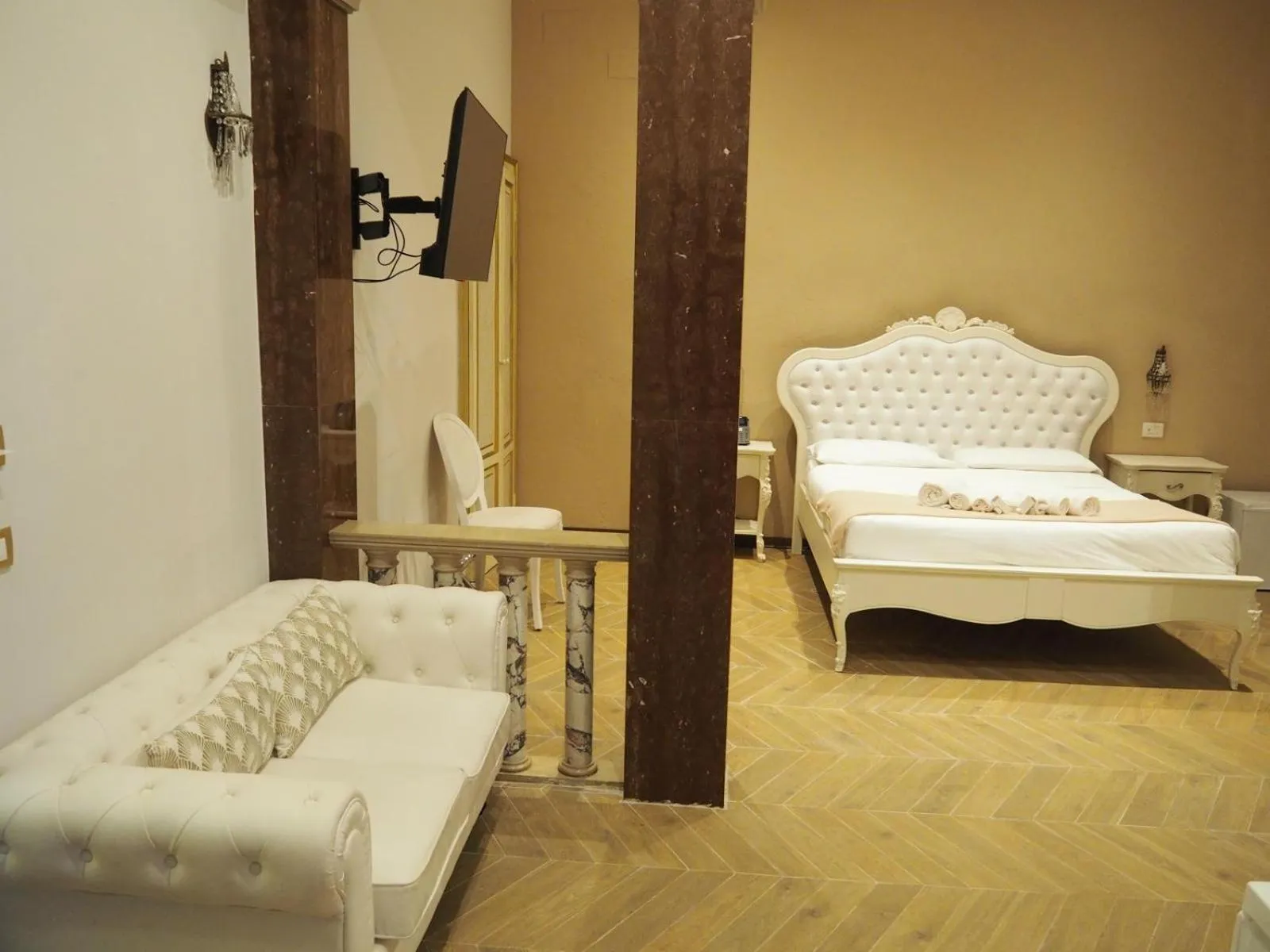 Bed in Contessa Arrivabene Antica Dimora