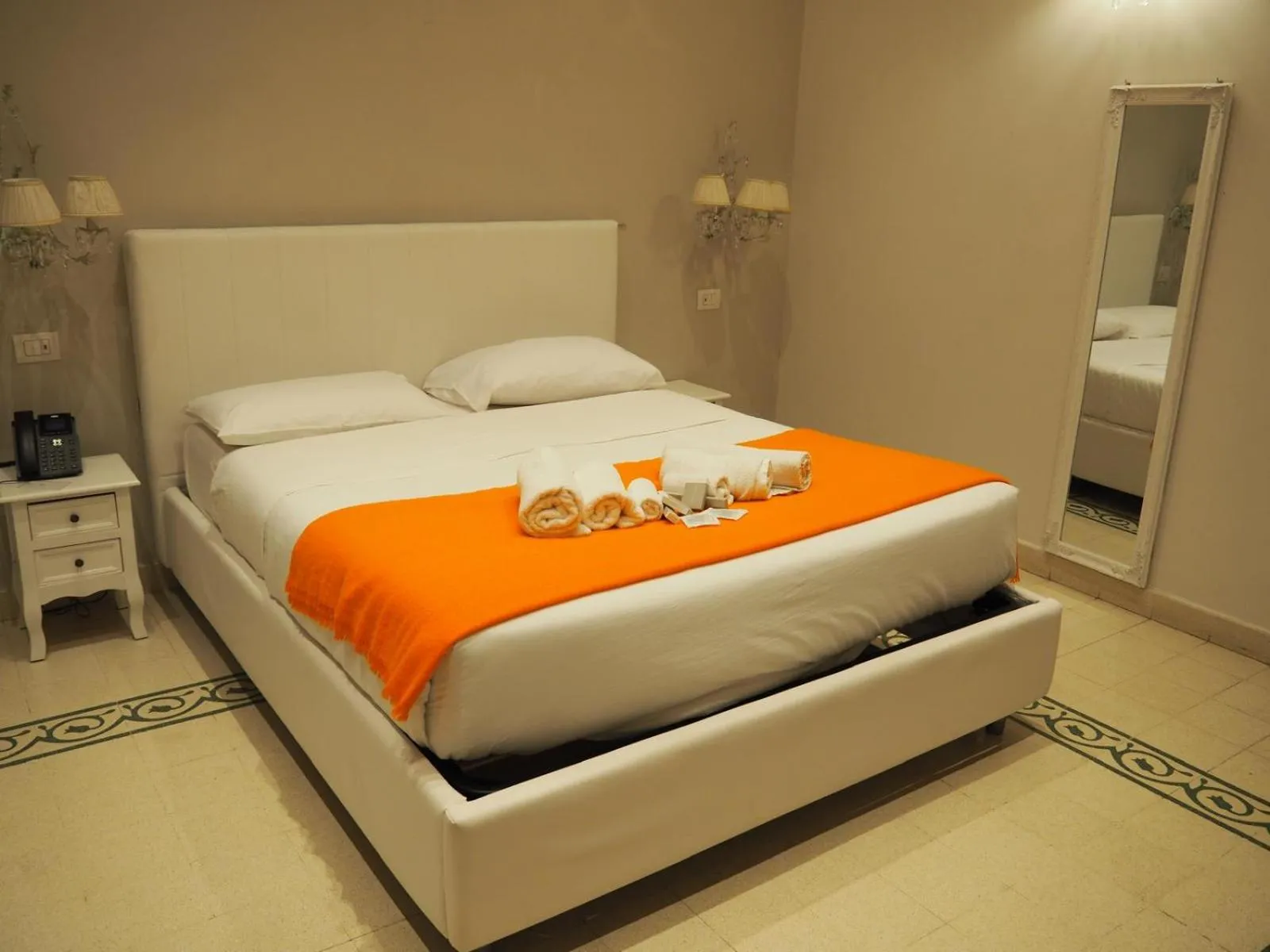 Bed in Contessa Arrivabene Antica Dimora