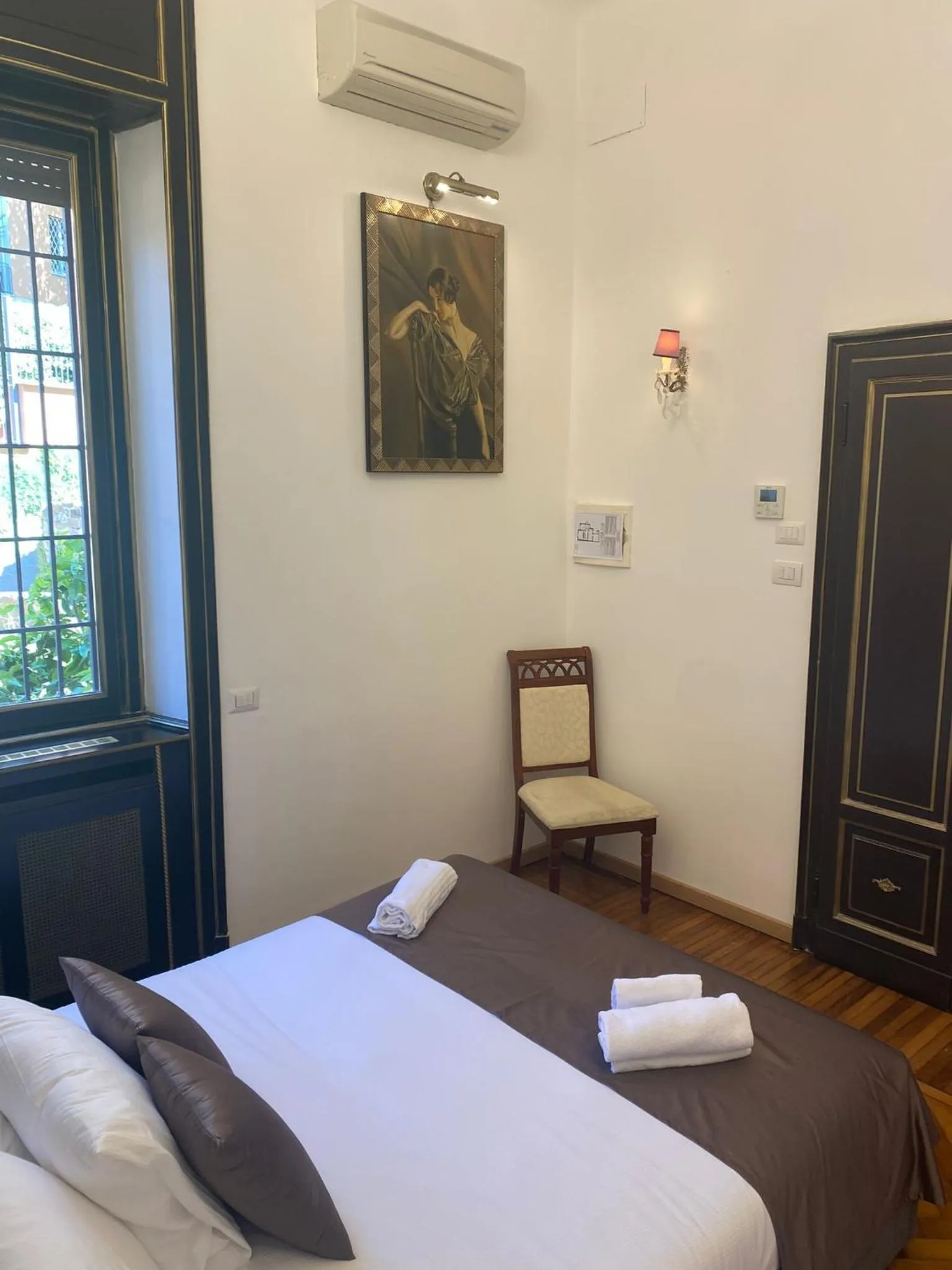 Bed in Contessa Arrivabene Antica Dimora