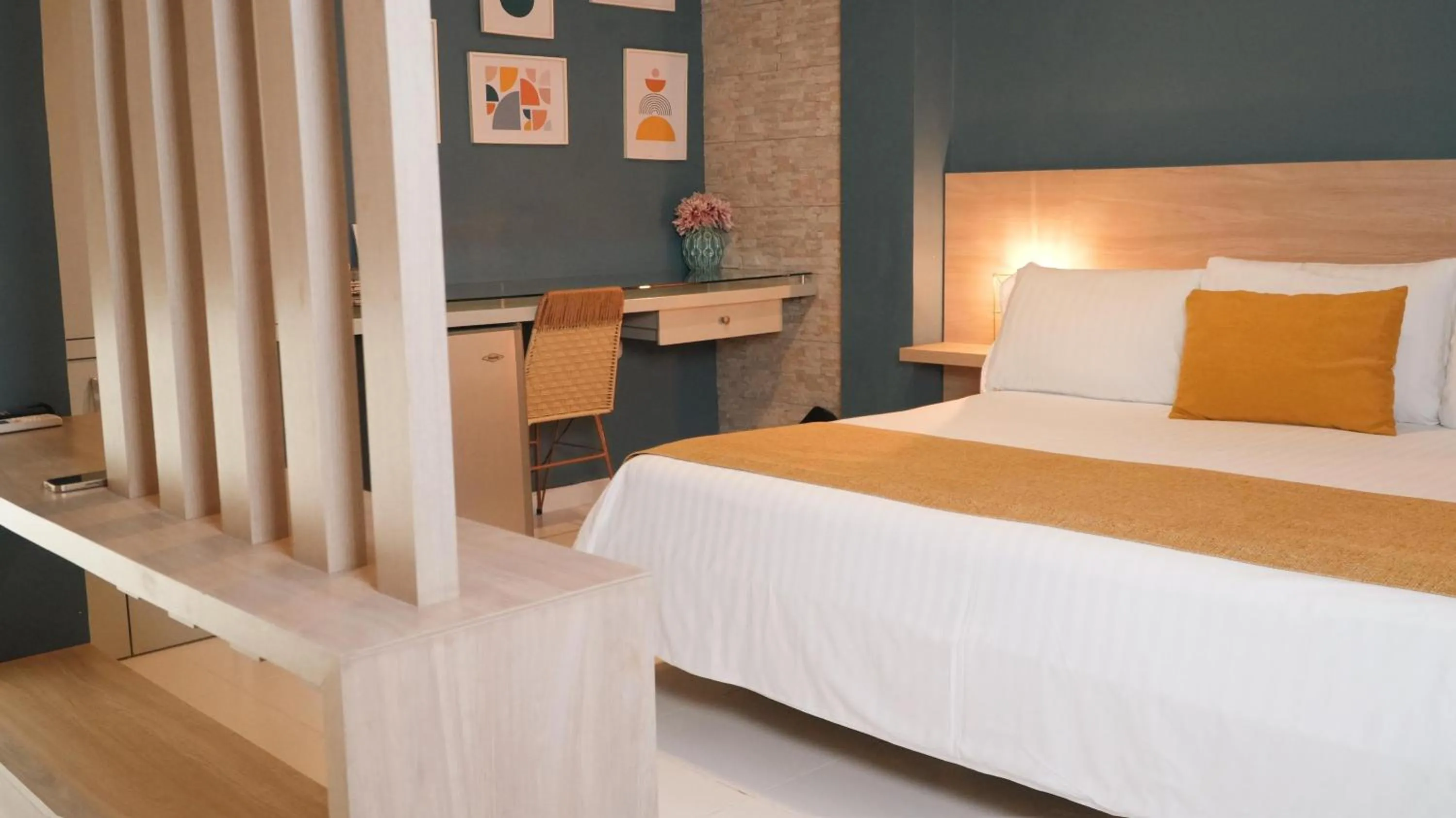 Bed in Hotel Quinta de Cabecera