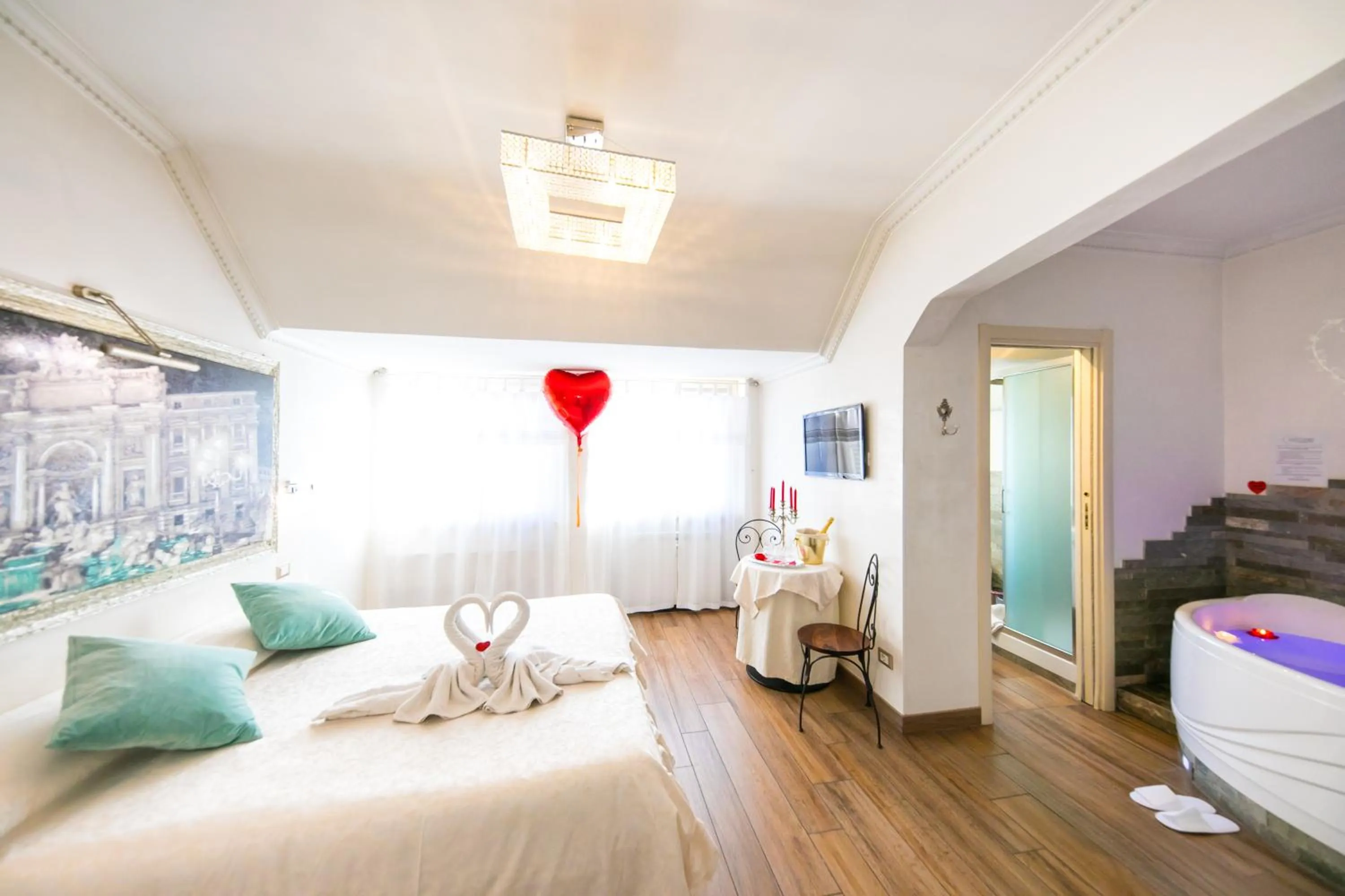 Photo of the whole room, Bed in Suites Roma Tiburtina Economy