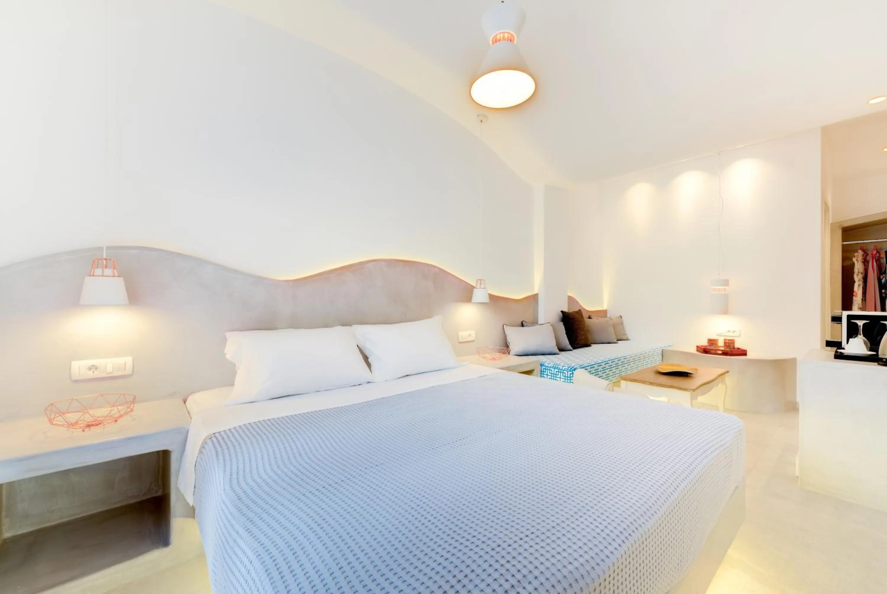 Bed in Emerald Collection Suites