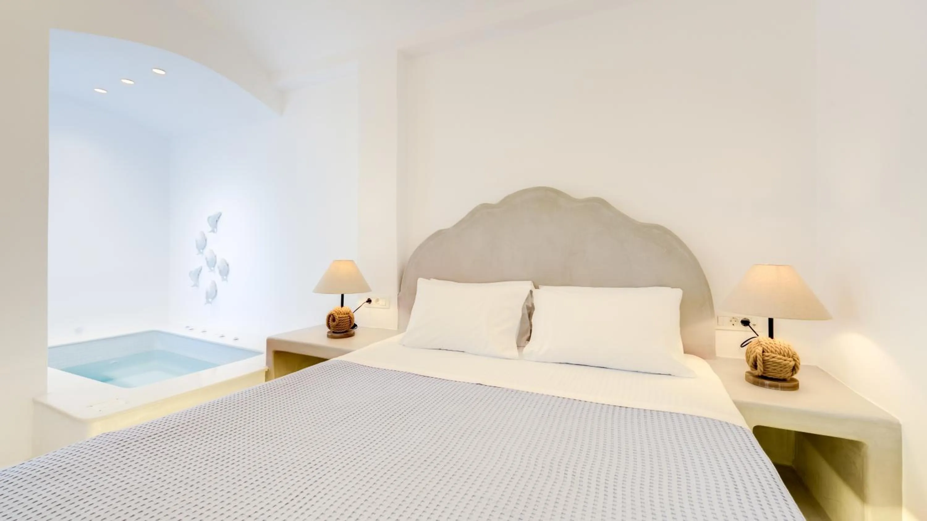 Bed in Emerald Collection Suites