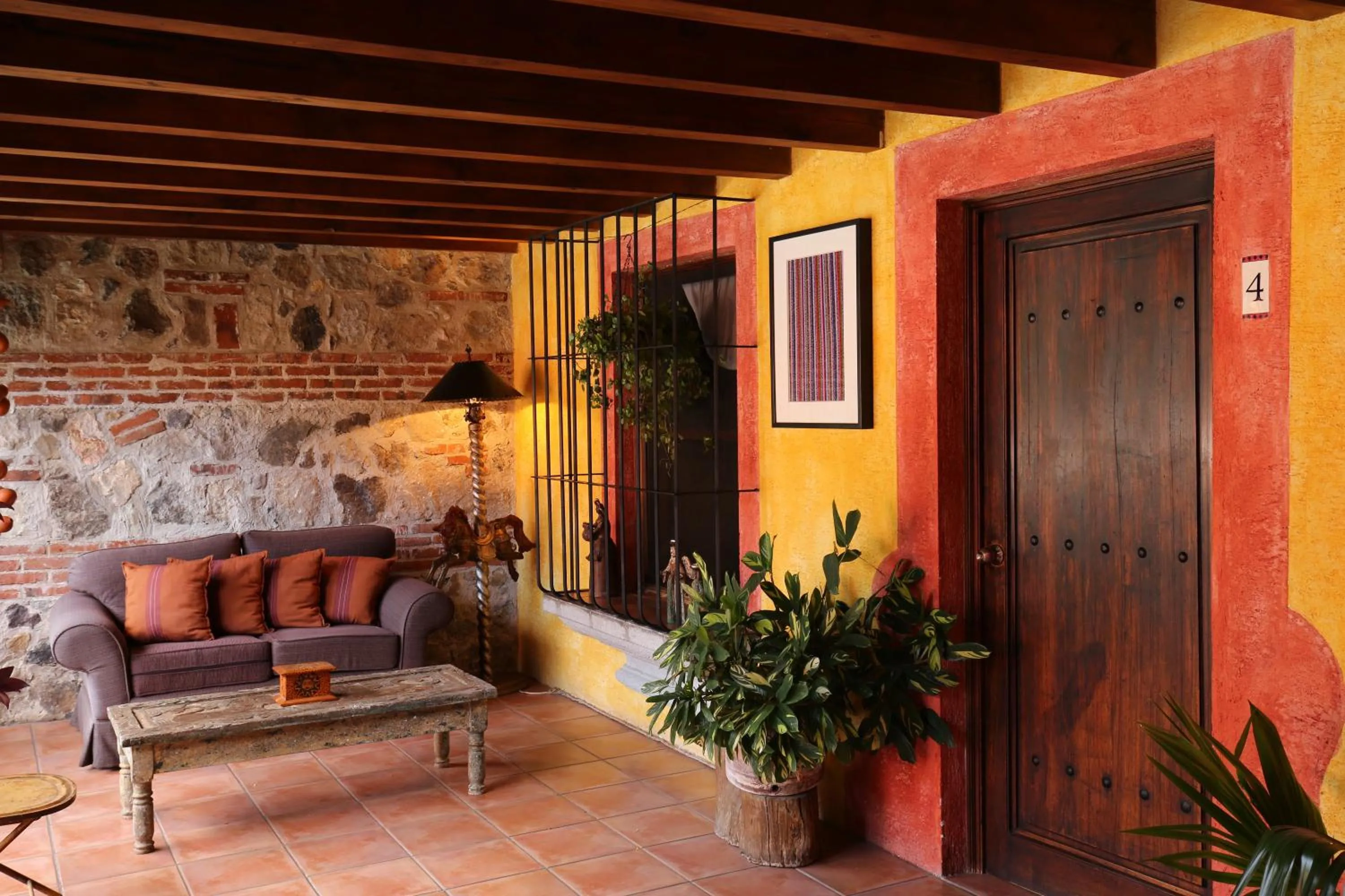 Seating area in Hotel Palacio de Doña Beatriz