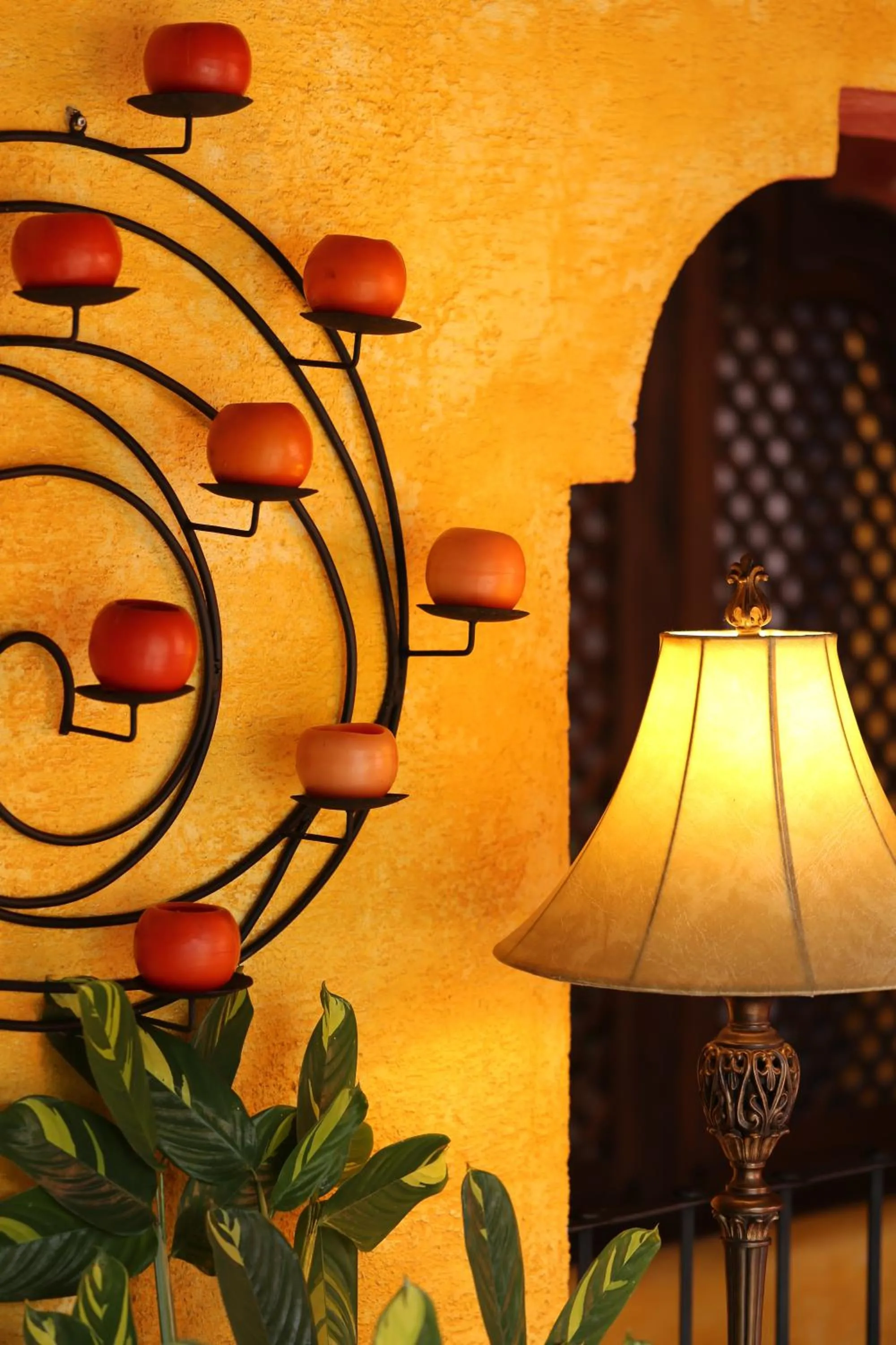 Decorative detail in Hotel Palacio de Doña Beatriz