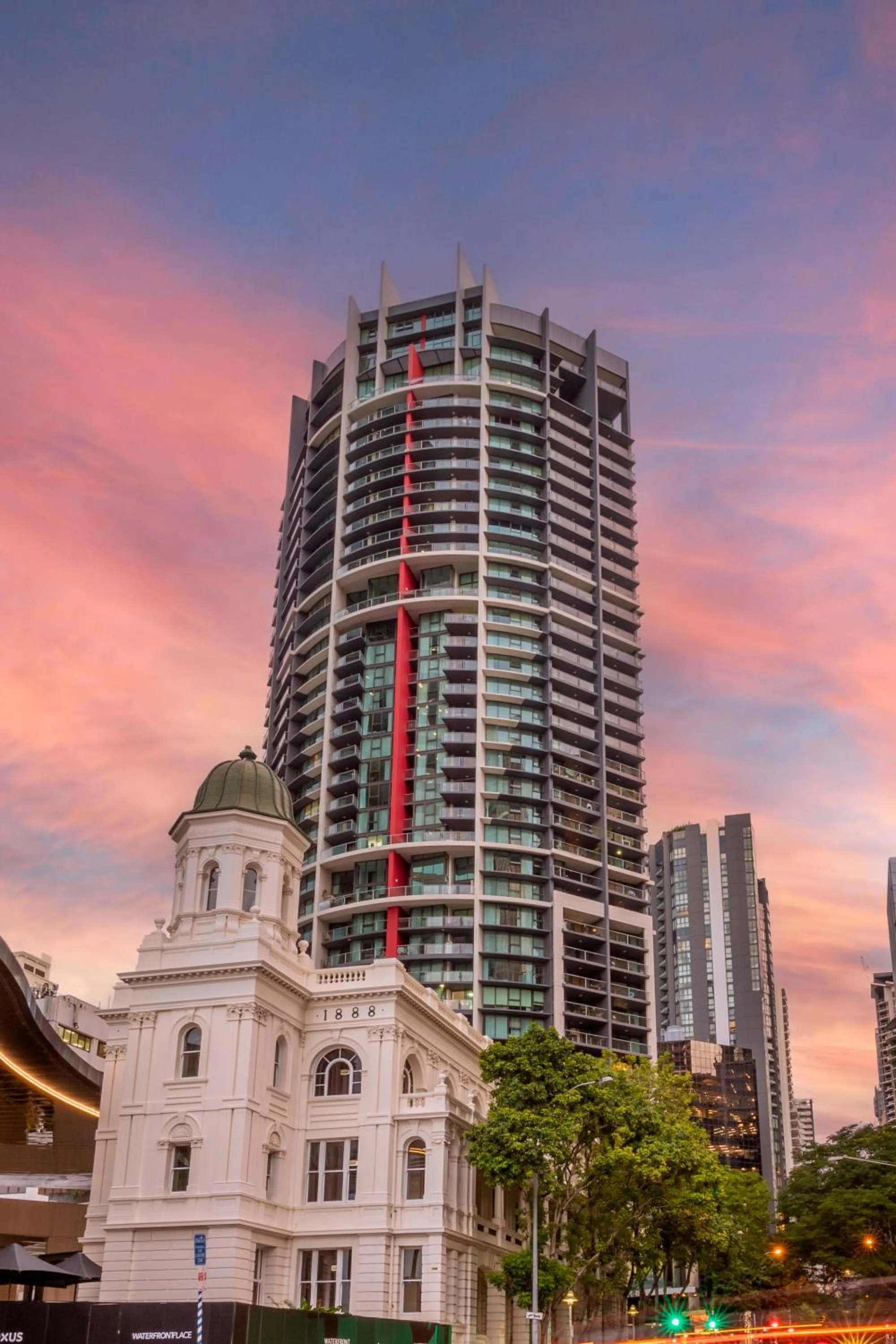 Property building in Oaks Brisbane on Felix Suites