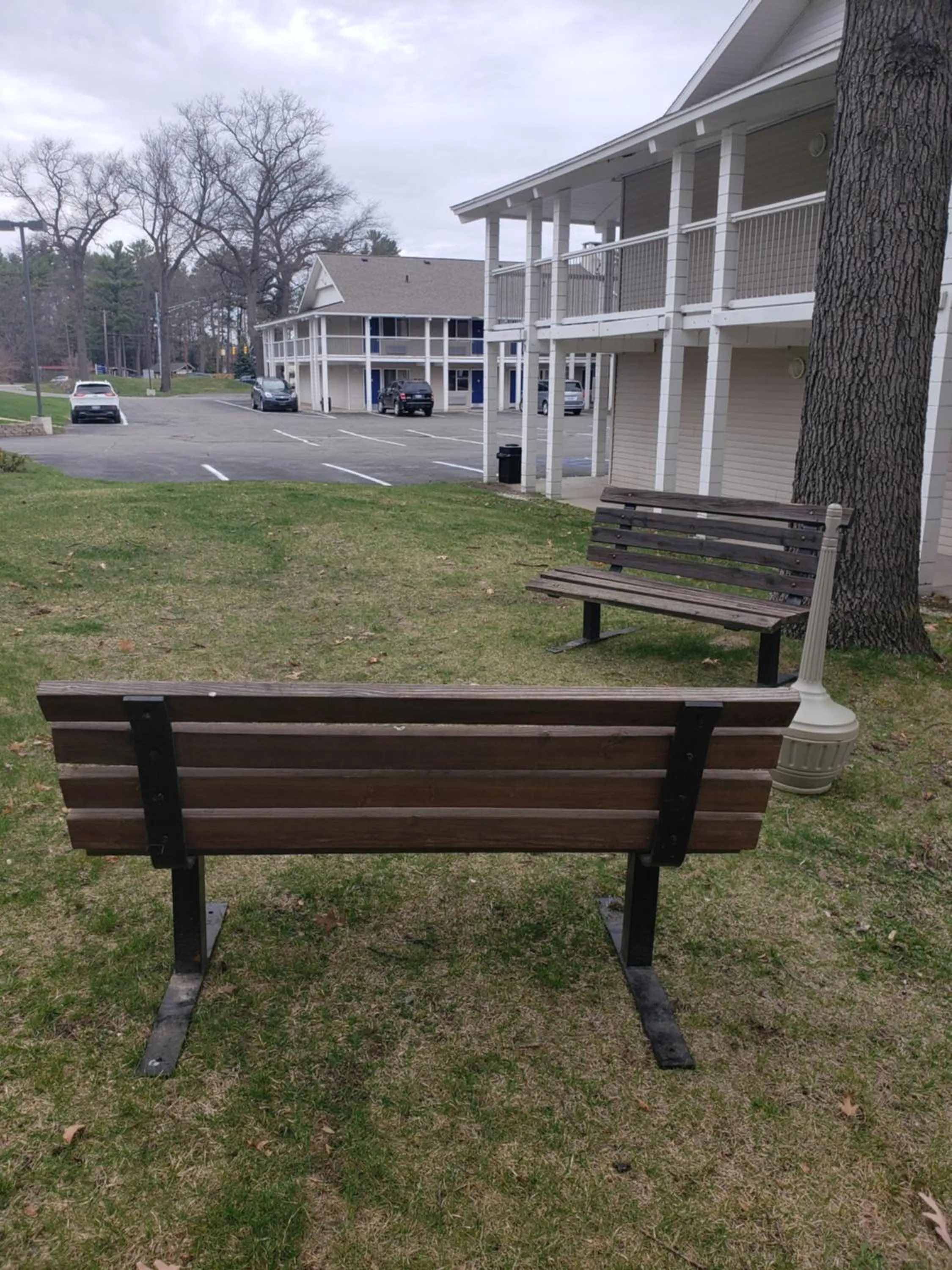 Patio in Travelodge by Wyndham Traverse City MI