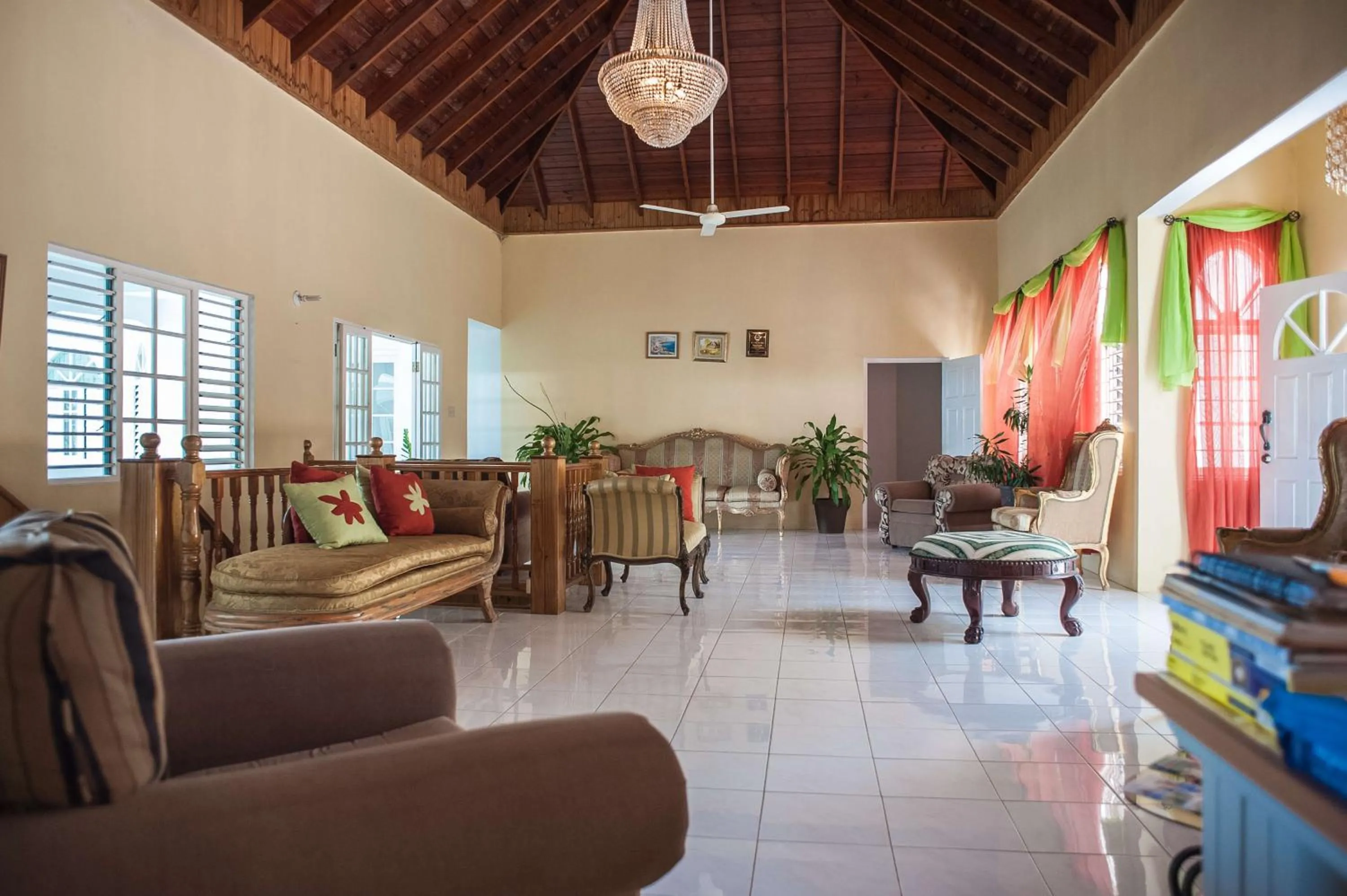 Seating area in Diamond Villa Guest House