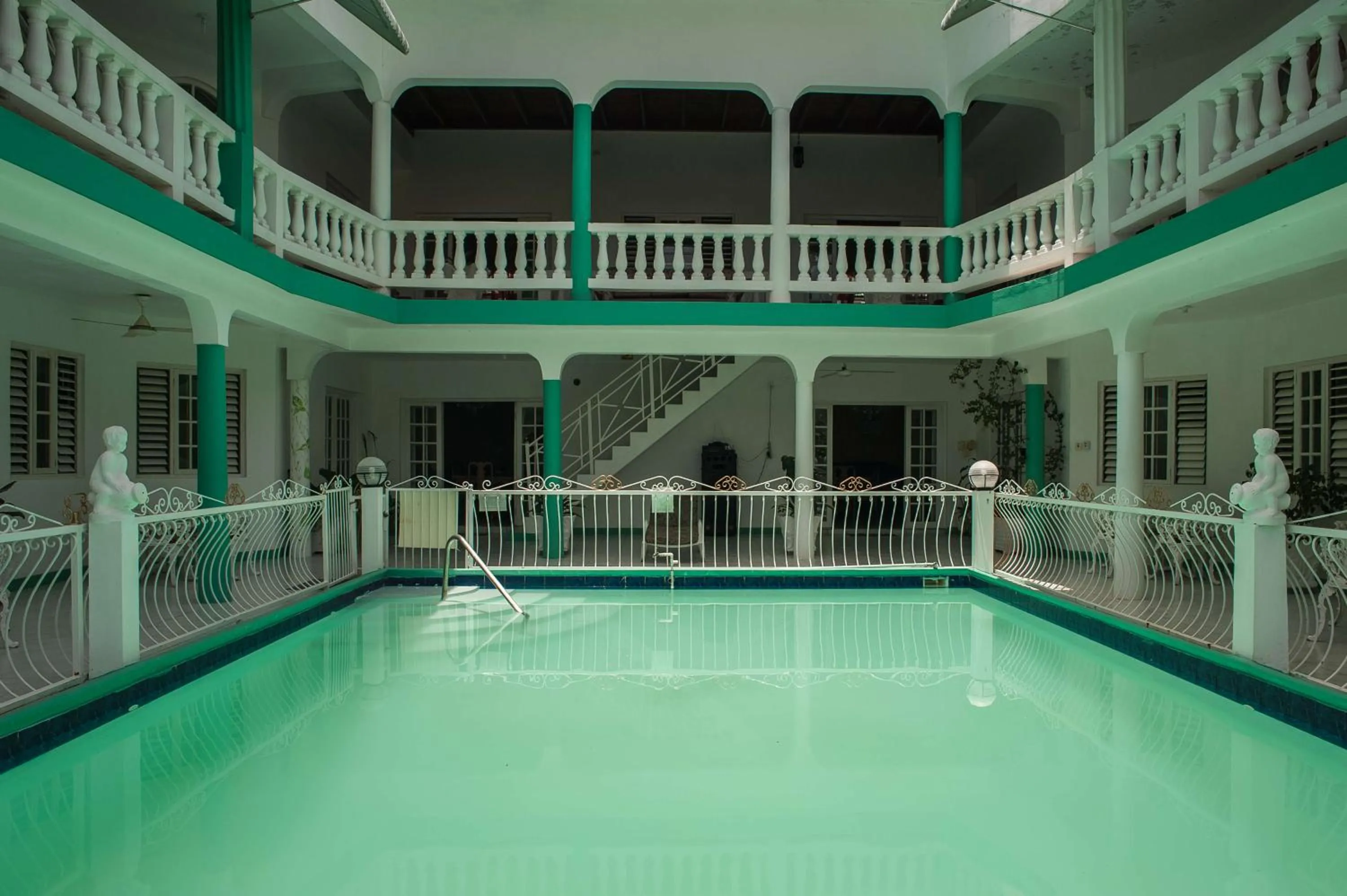 Pool view in Diamond Villa Guest House
