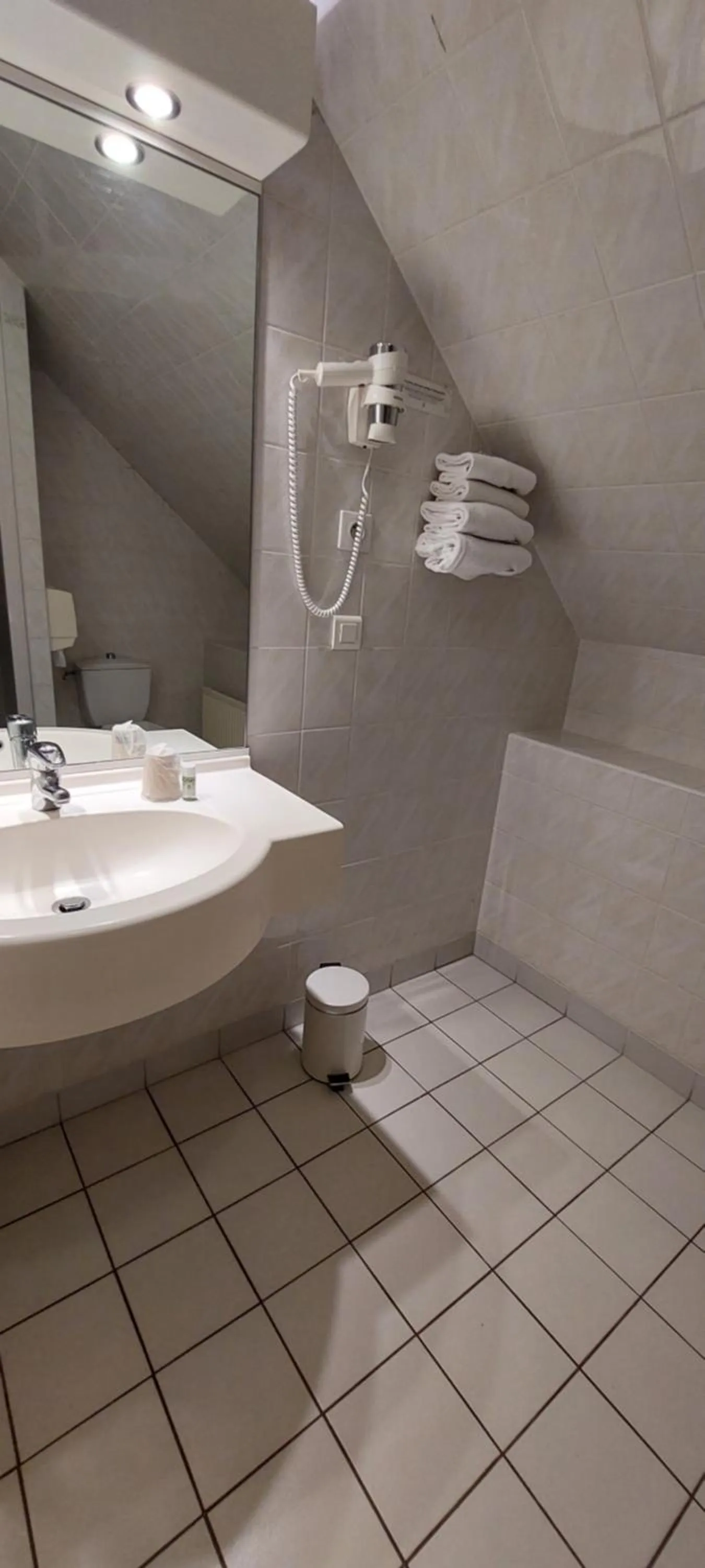 Bathroom in Hotel Beau Rivage