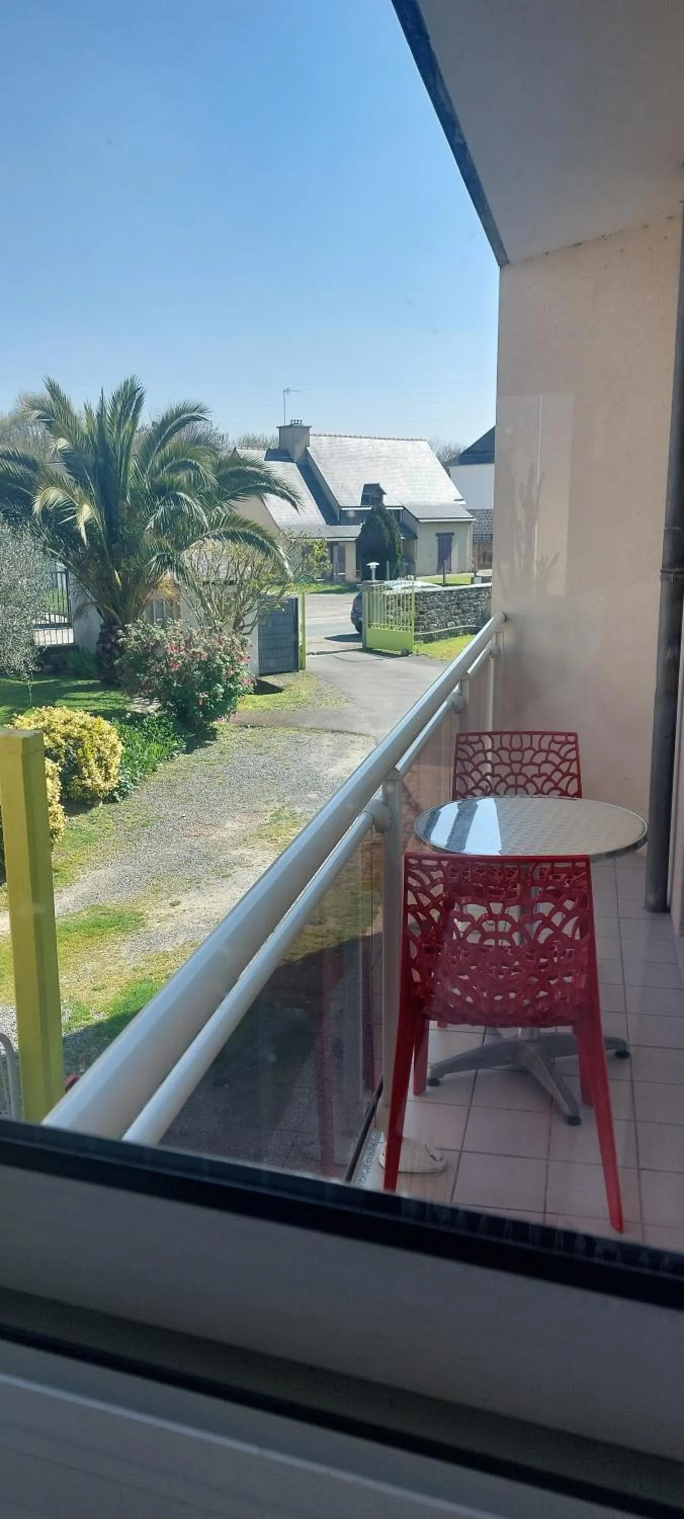 Garden view in Hotel Beau Rivage