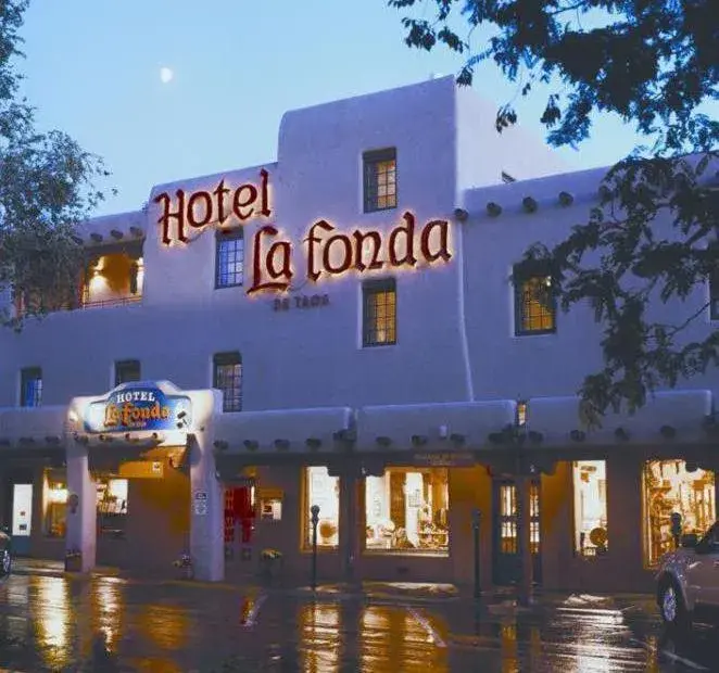Property building in Hotel La Fonda de Taos Property building in Hotel La Fonda de Taos