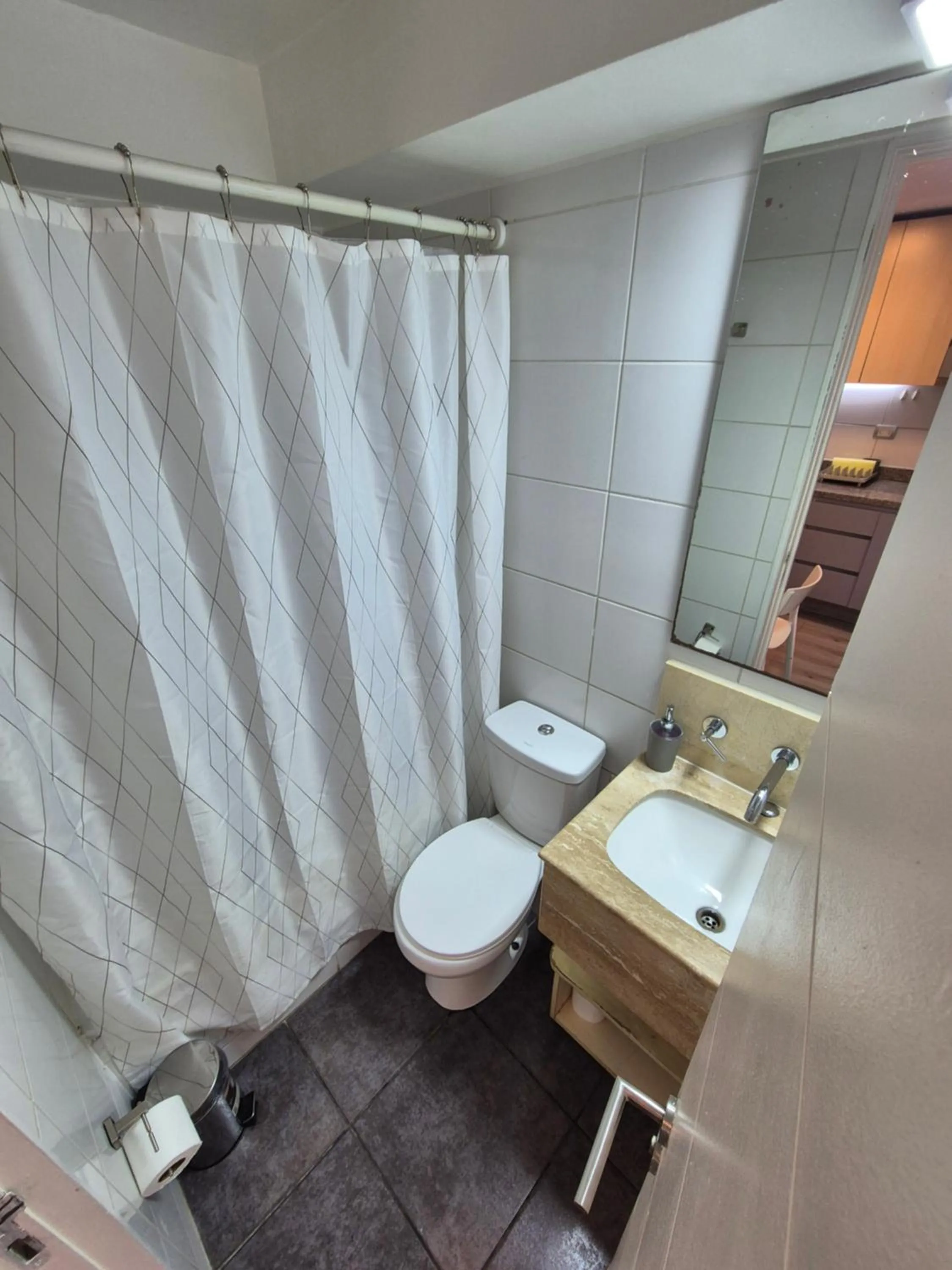 Bed in Apart Lyon Suite