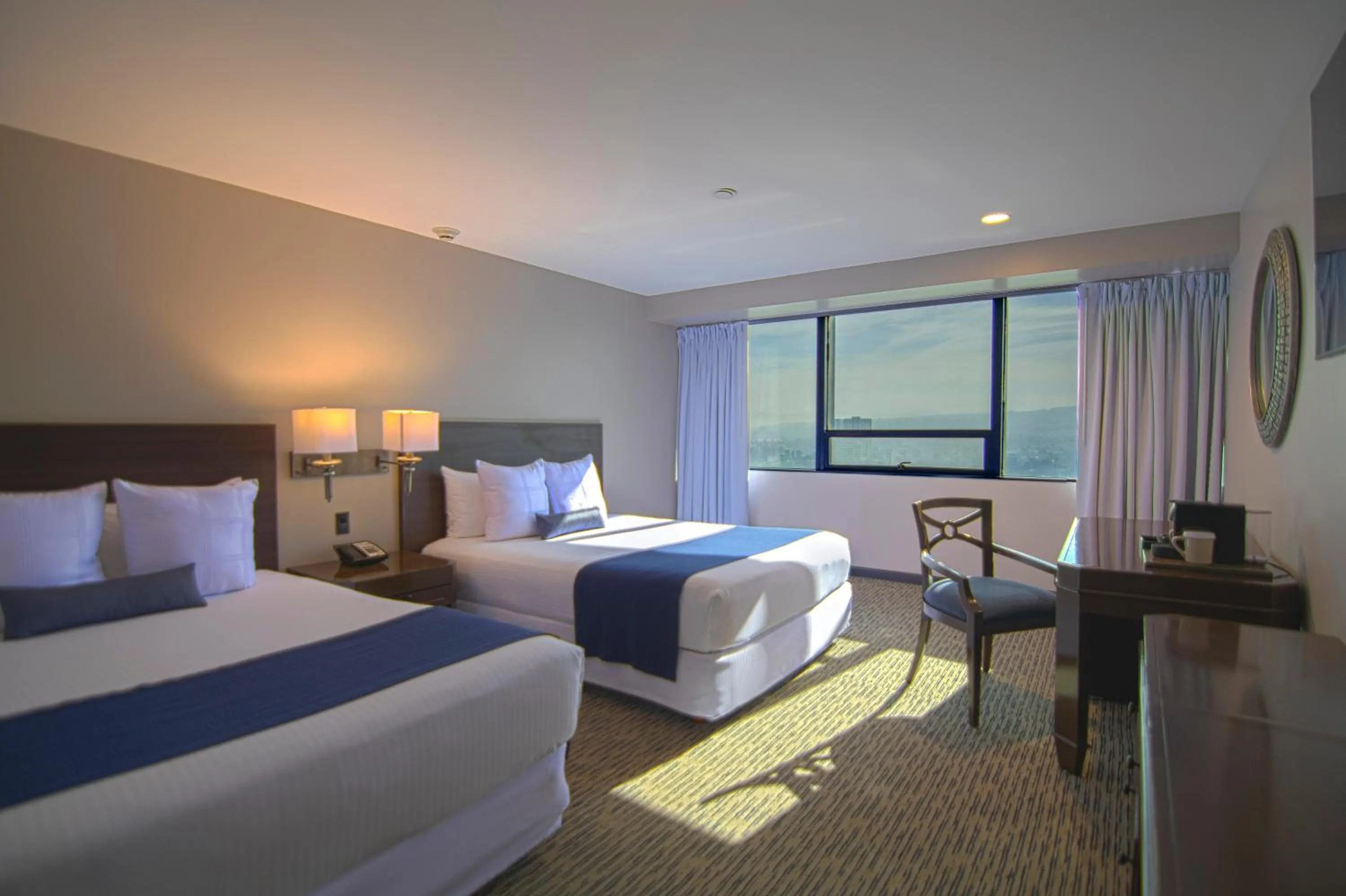 Bed in Grand Hotel Tijuana