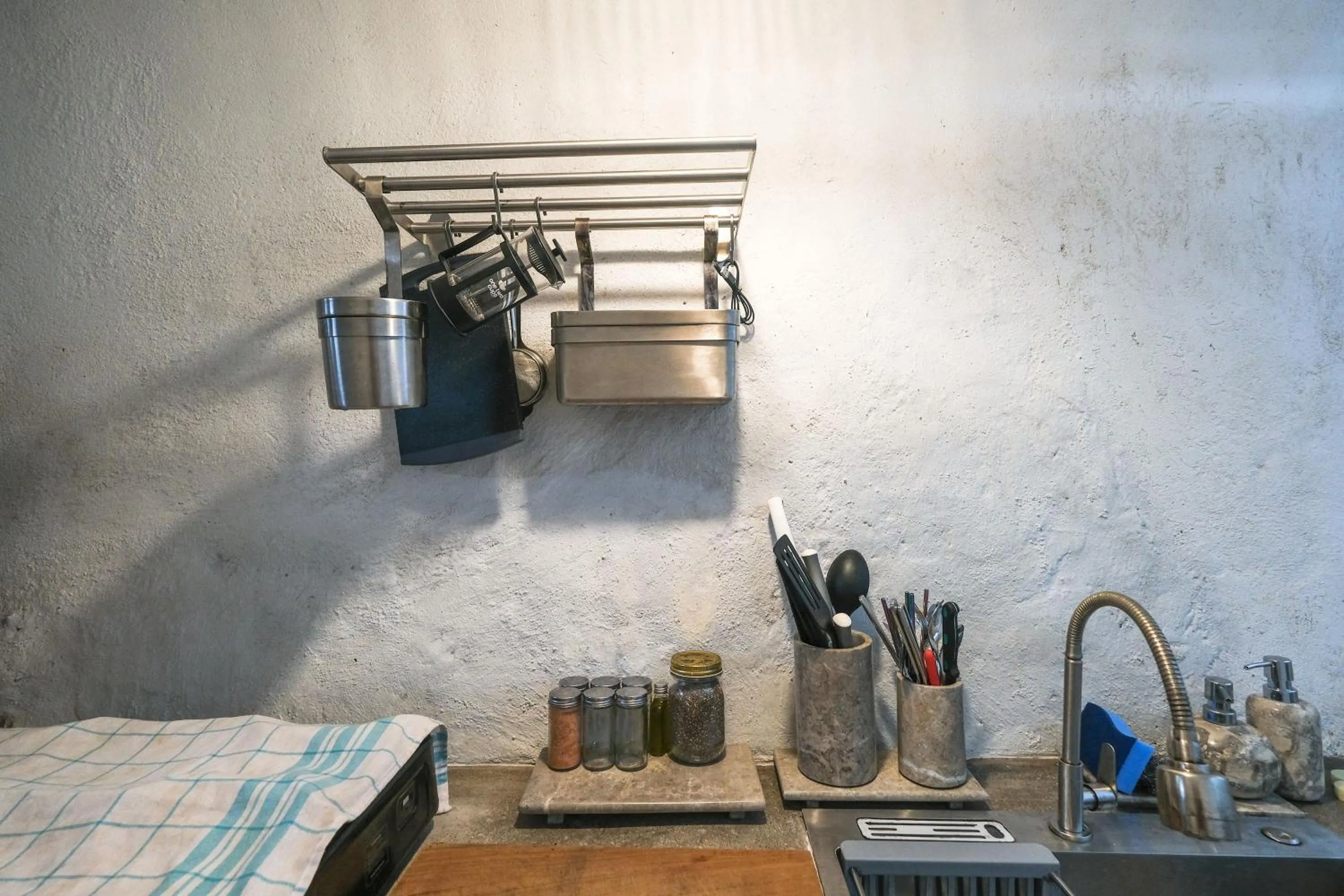 kitchen in Le Cliff Bali