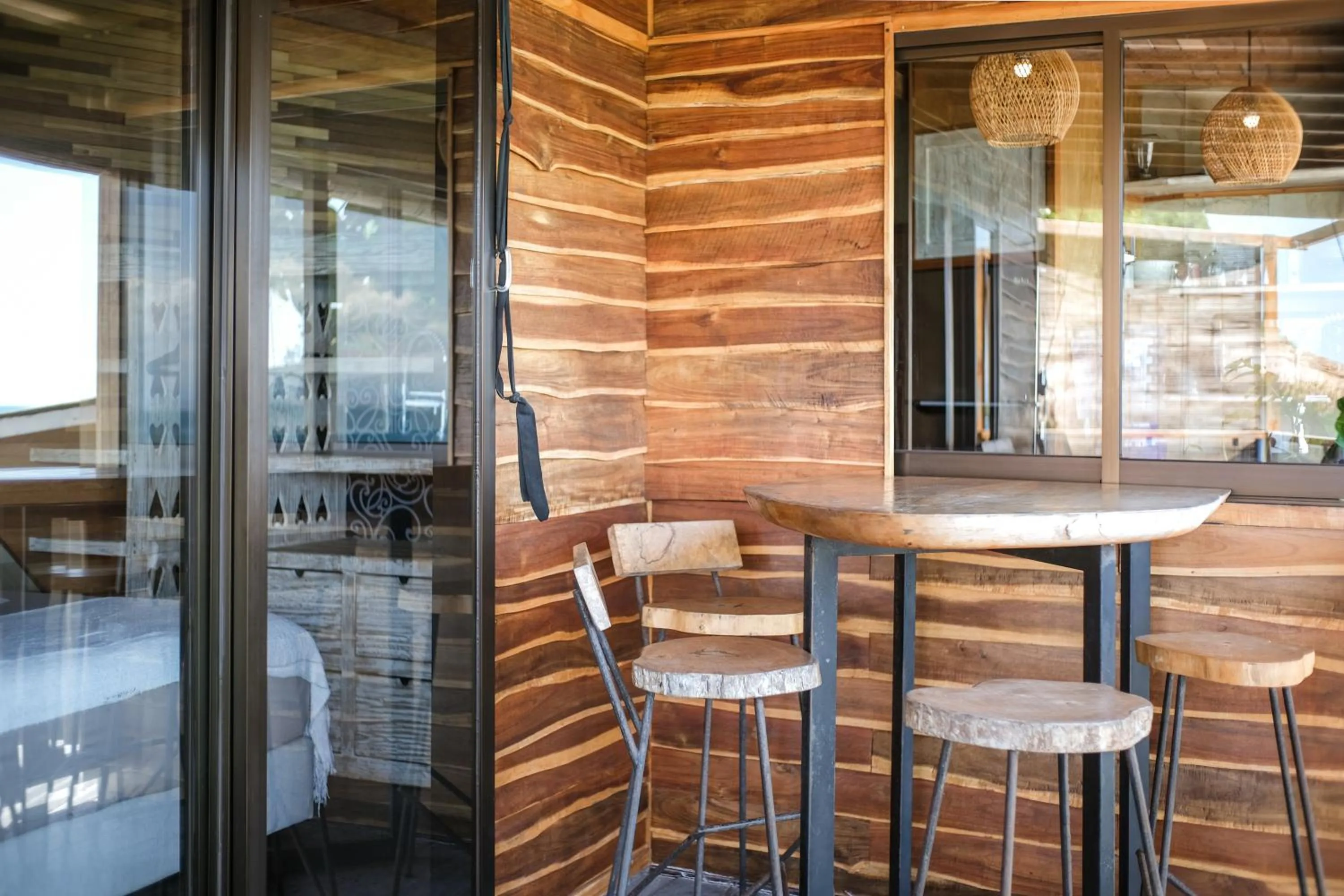 Dining area in Le Cliff Bali