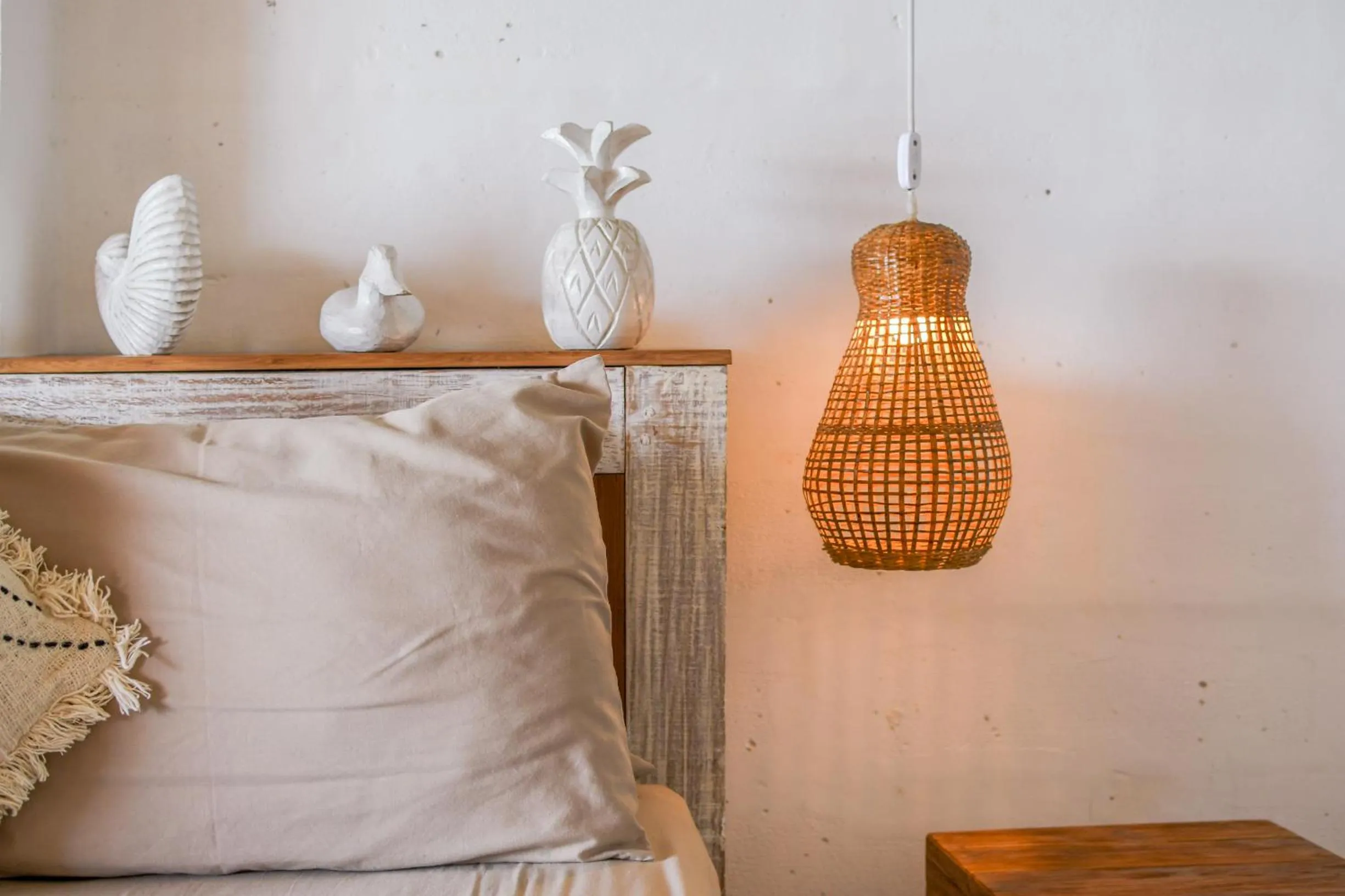 Decorative detail, Bed in Le Cliff Bali