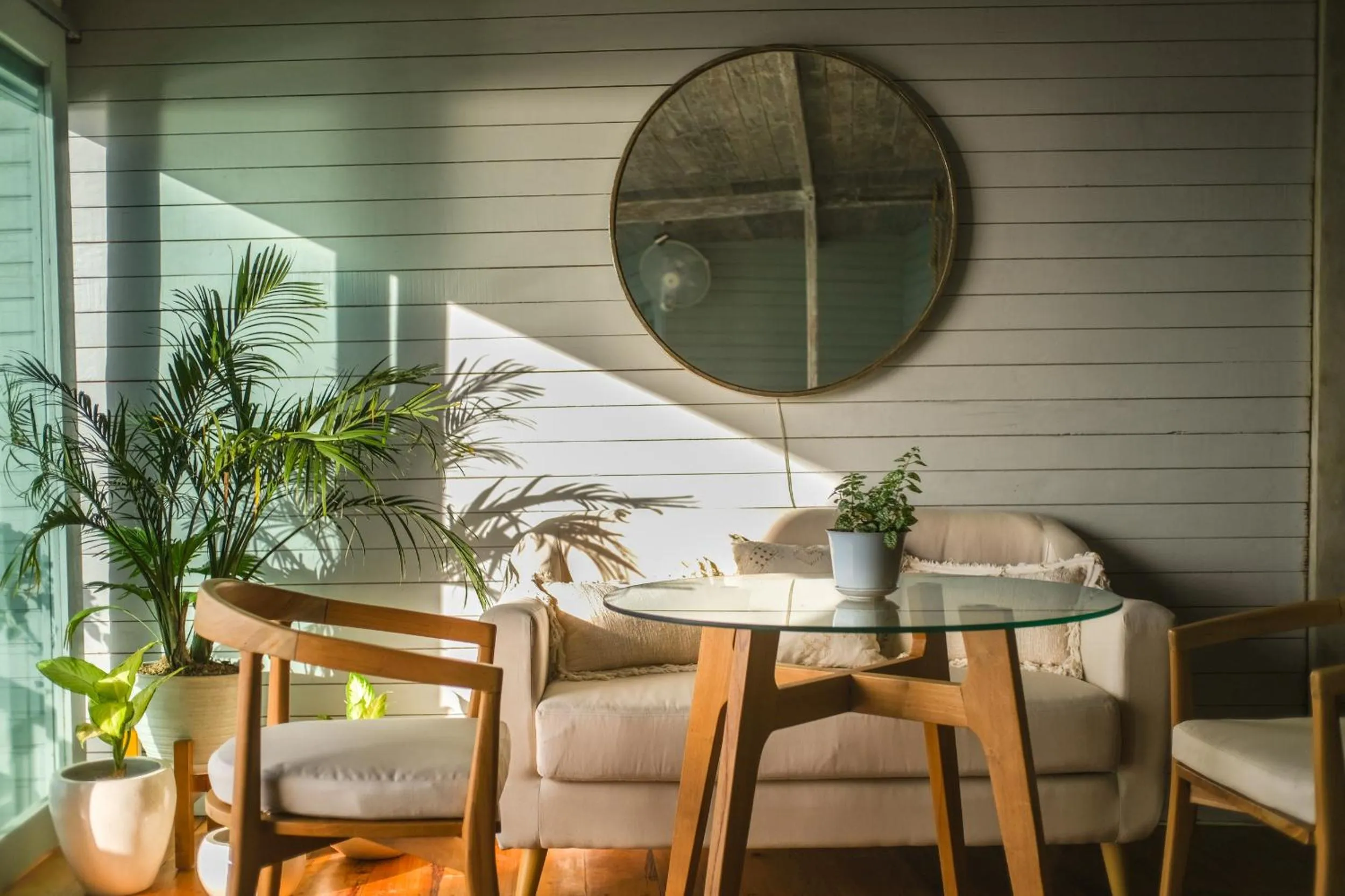 Living room in Le Cliff Bali
