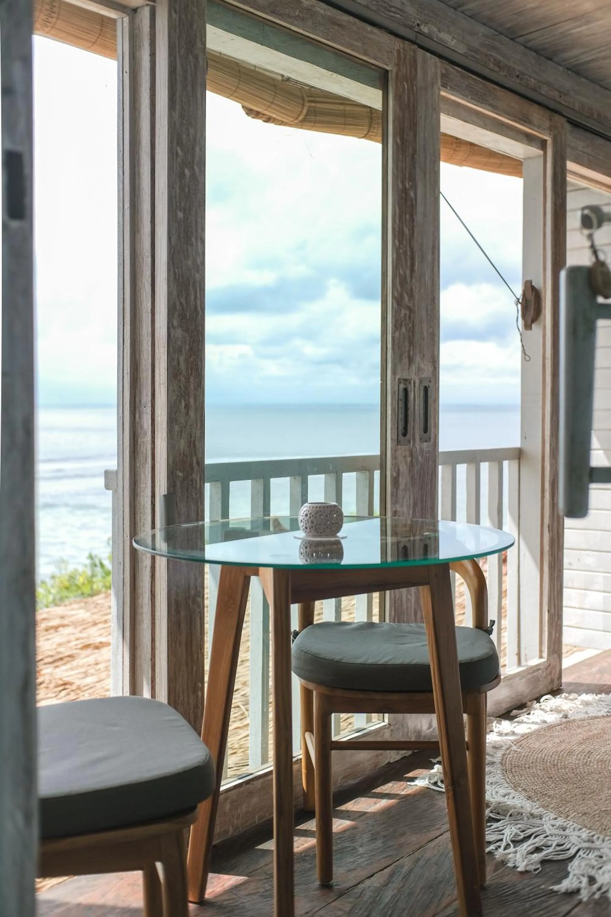 Seating area in Le Cliff Bali