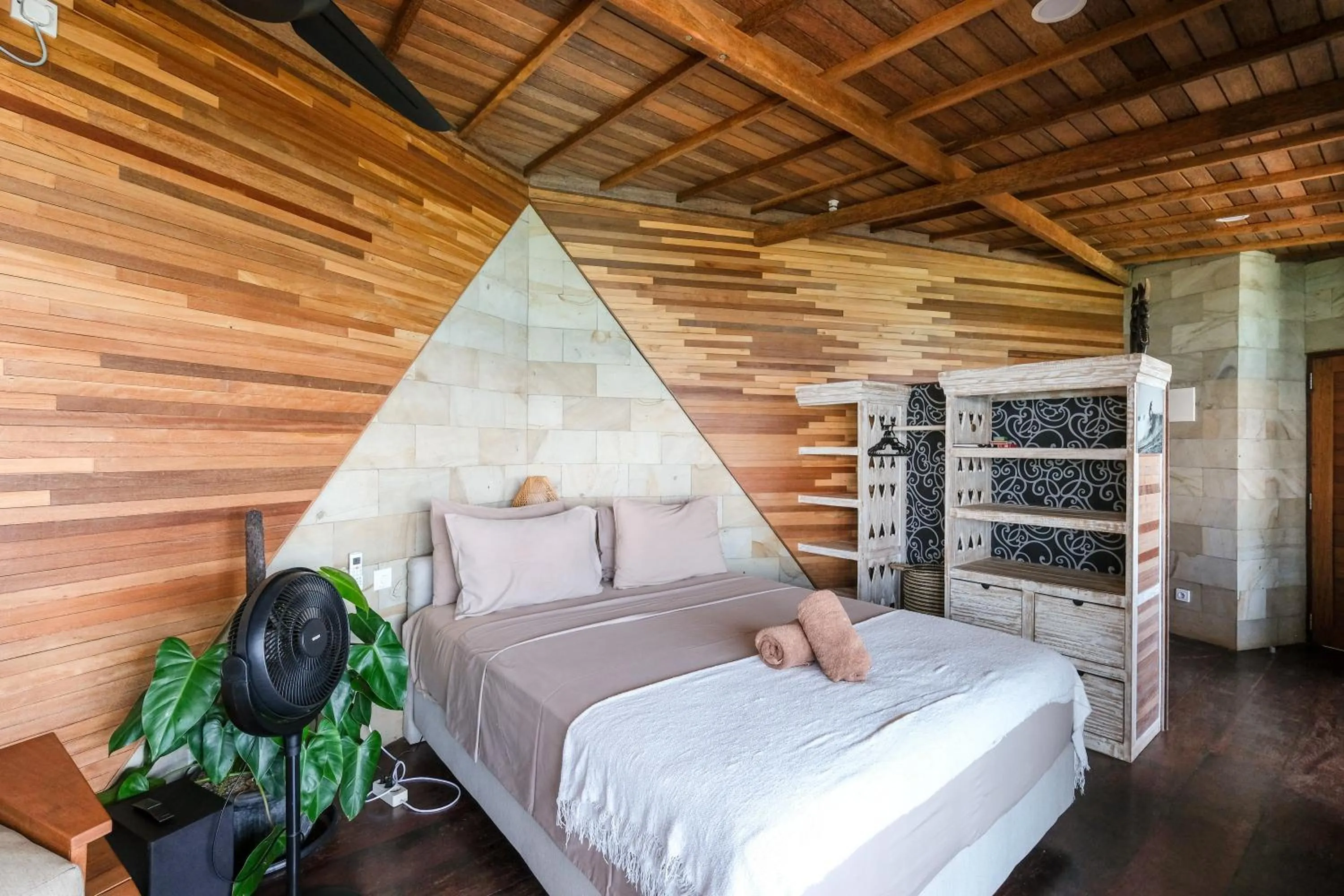 Bed in Le Cliff Bali