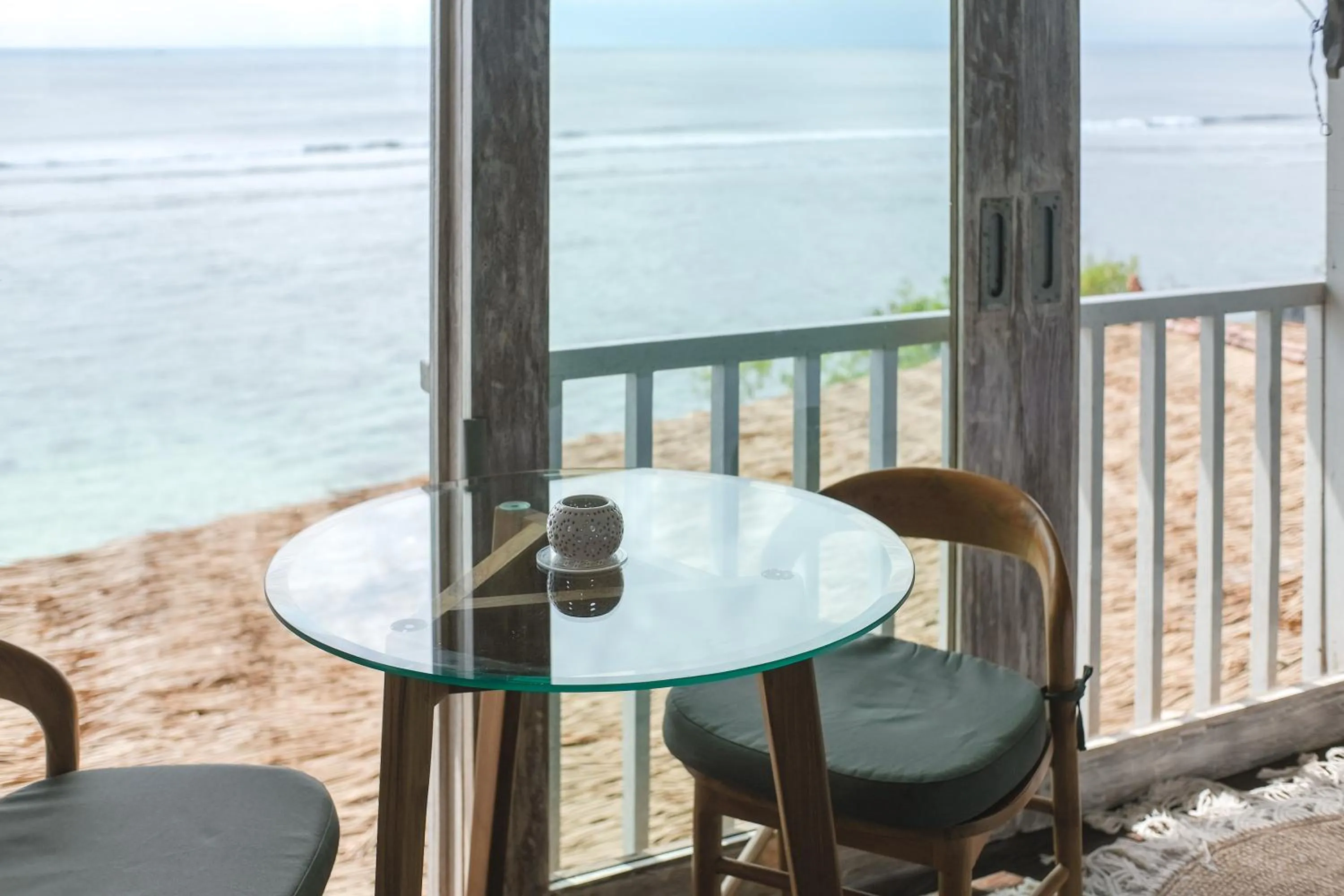 Seating area in Le Cliff Bali