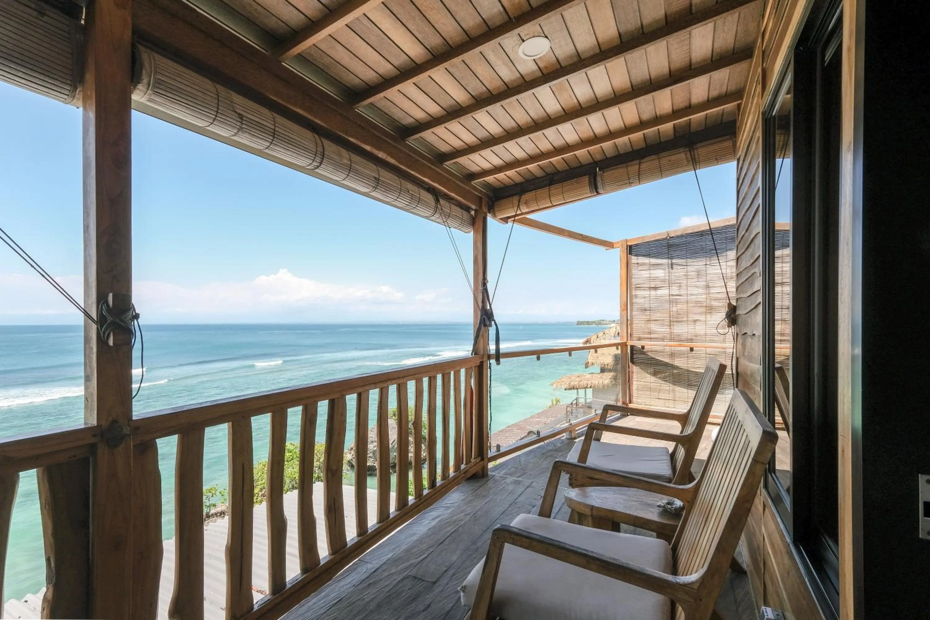 Seating area in Le Cliff Bali