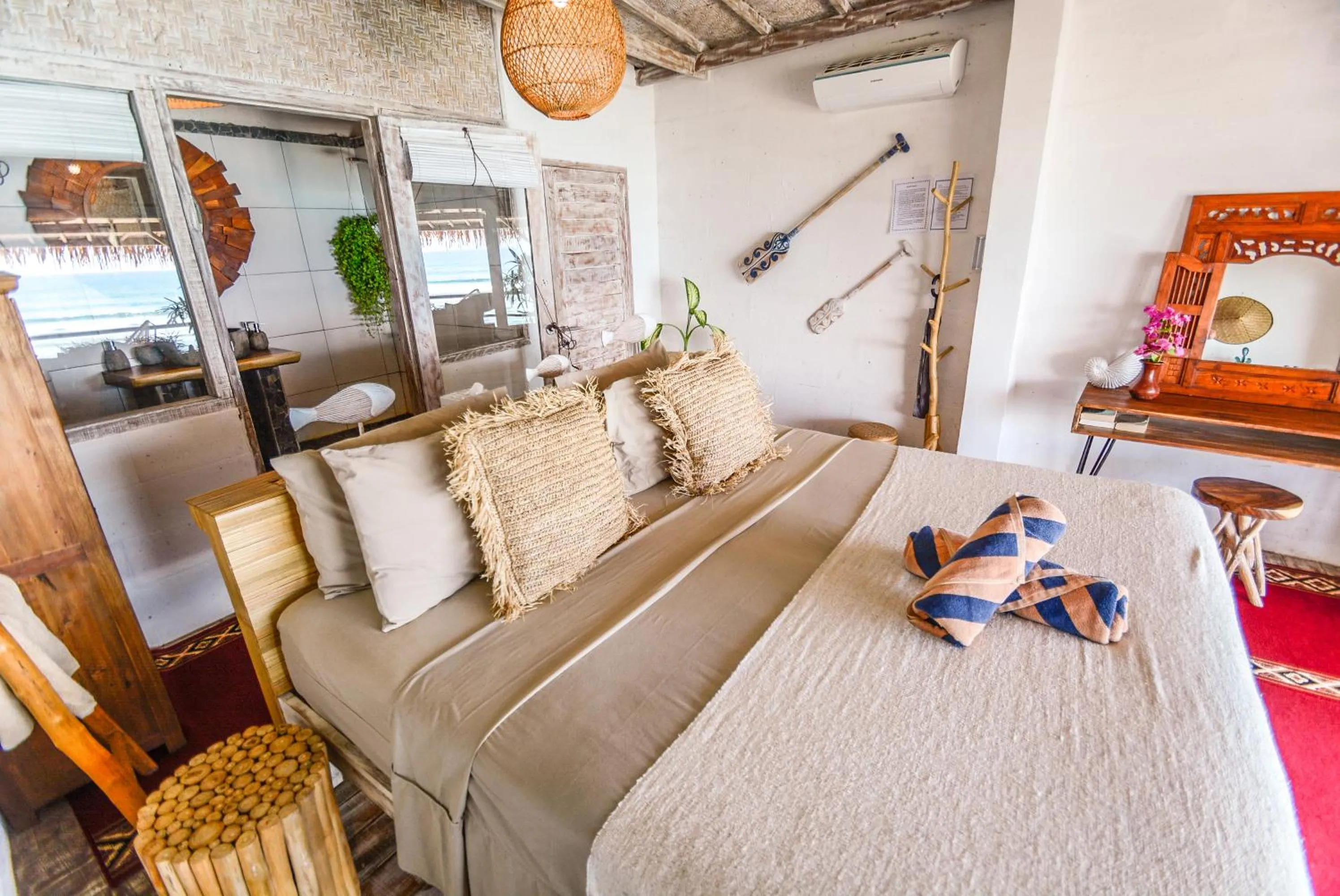 Bed in Le Cliff Bali