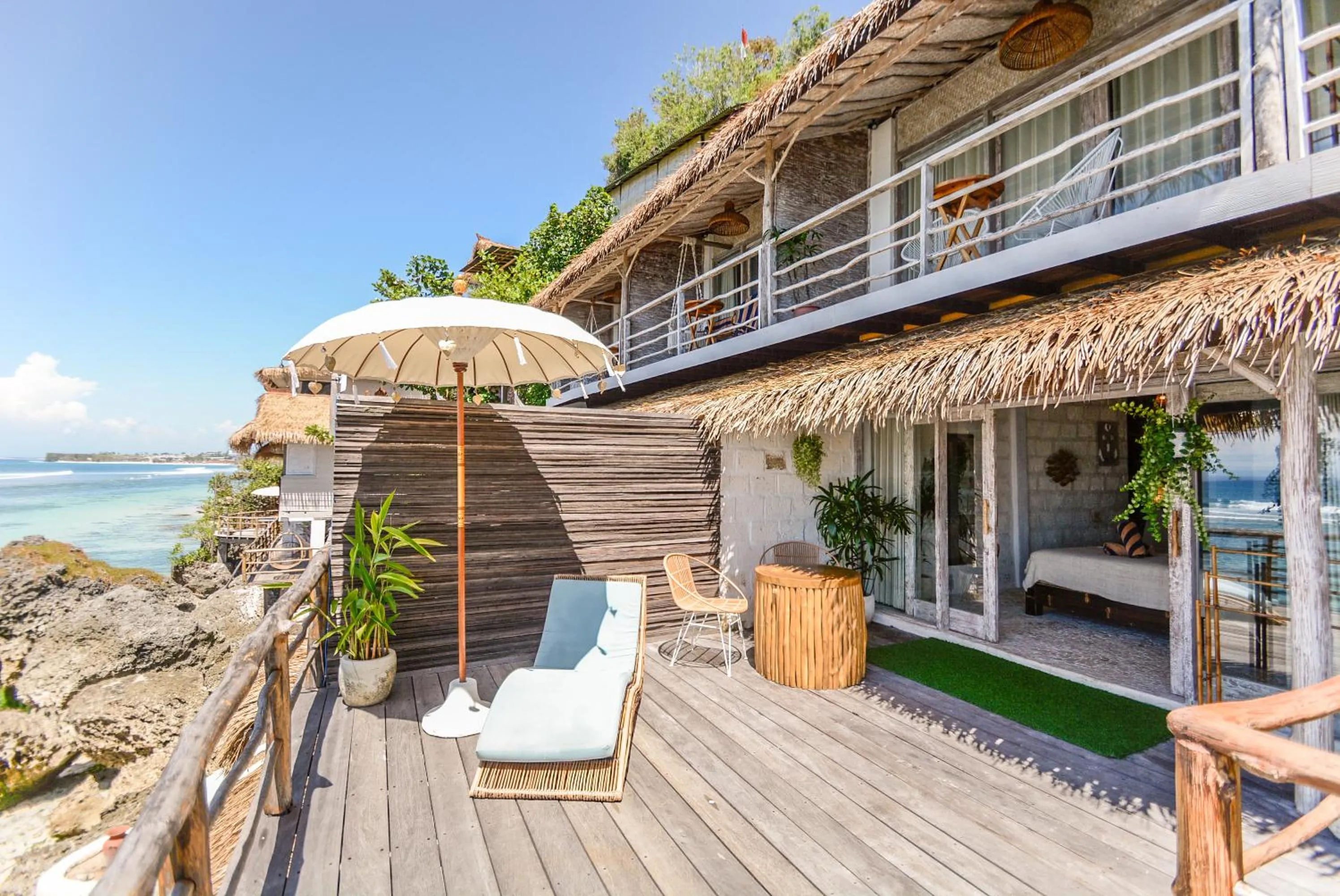 Balcony/Terrace in Le Cliff Bali