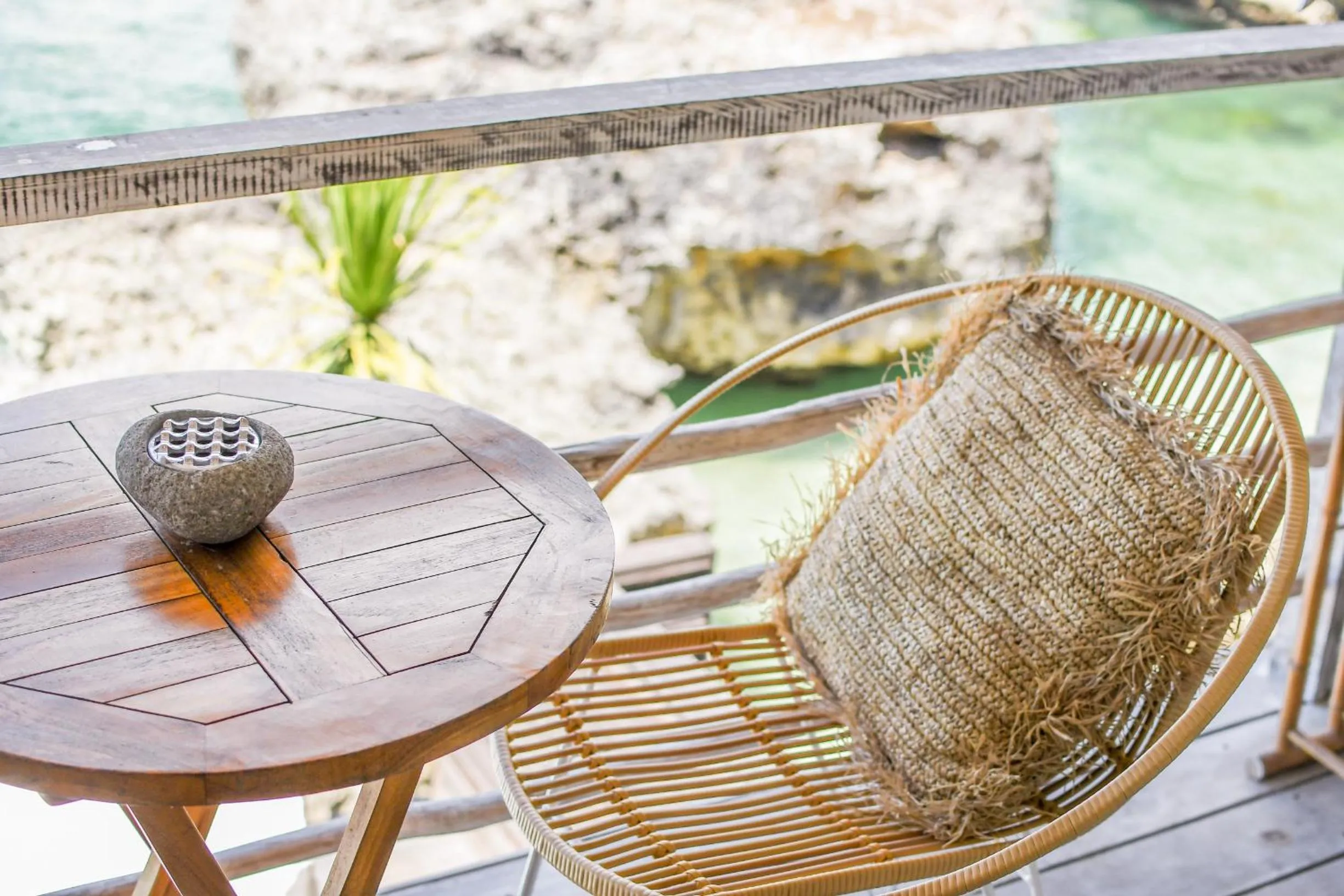 Balcony/Terrace in Le Cliff Bali
