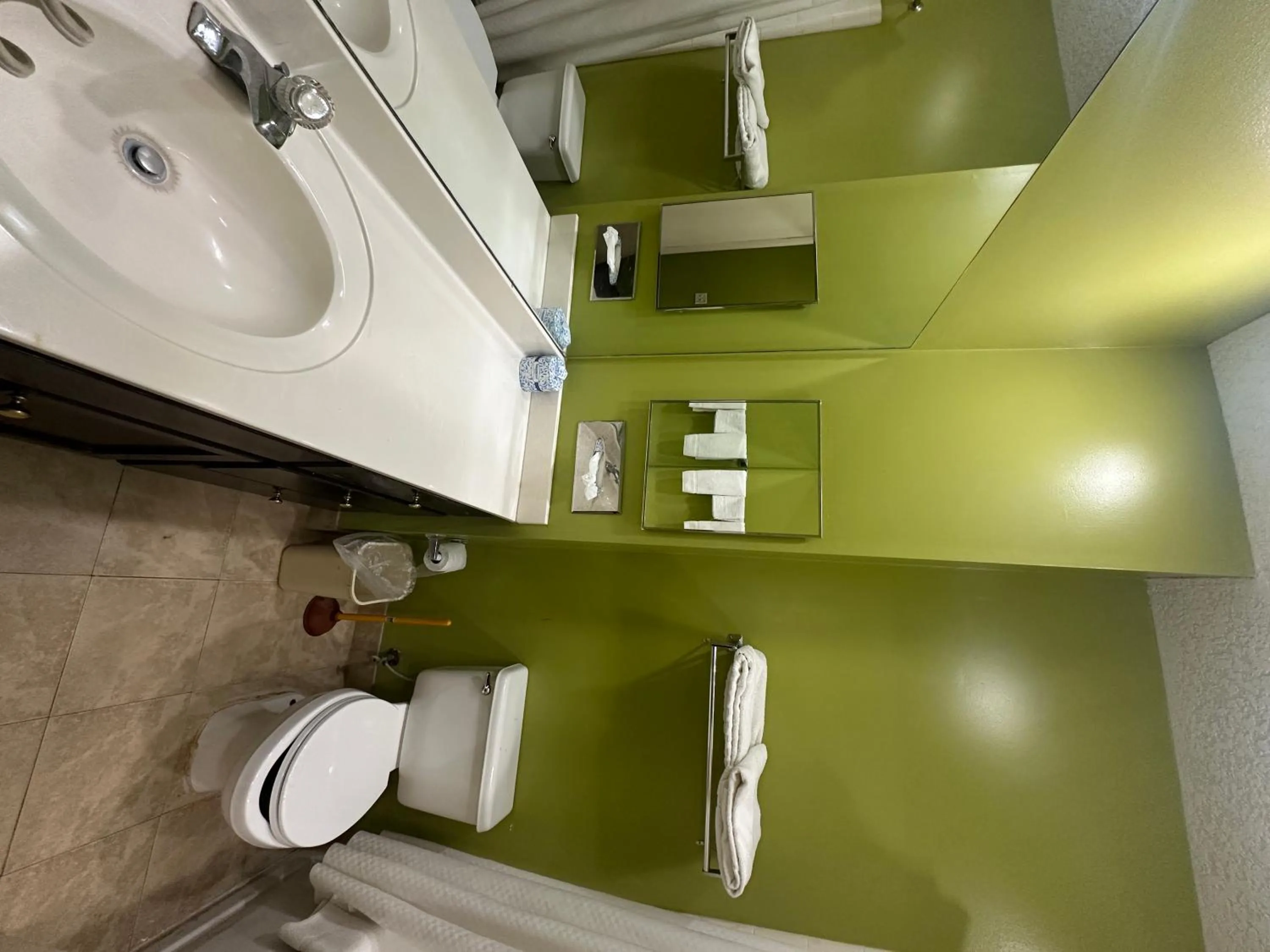 Bathroom in Guest Cottage & Suites By OYO Brunswick-Golden Isles