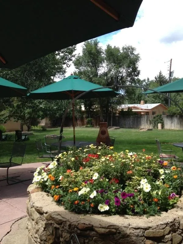 Garden in El Pueblo Lodge
