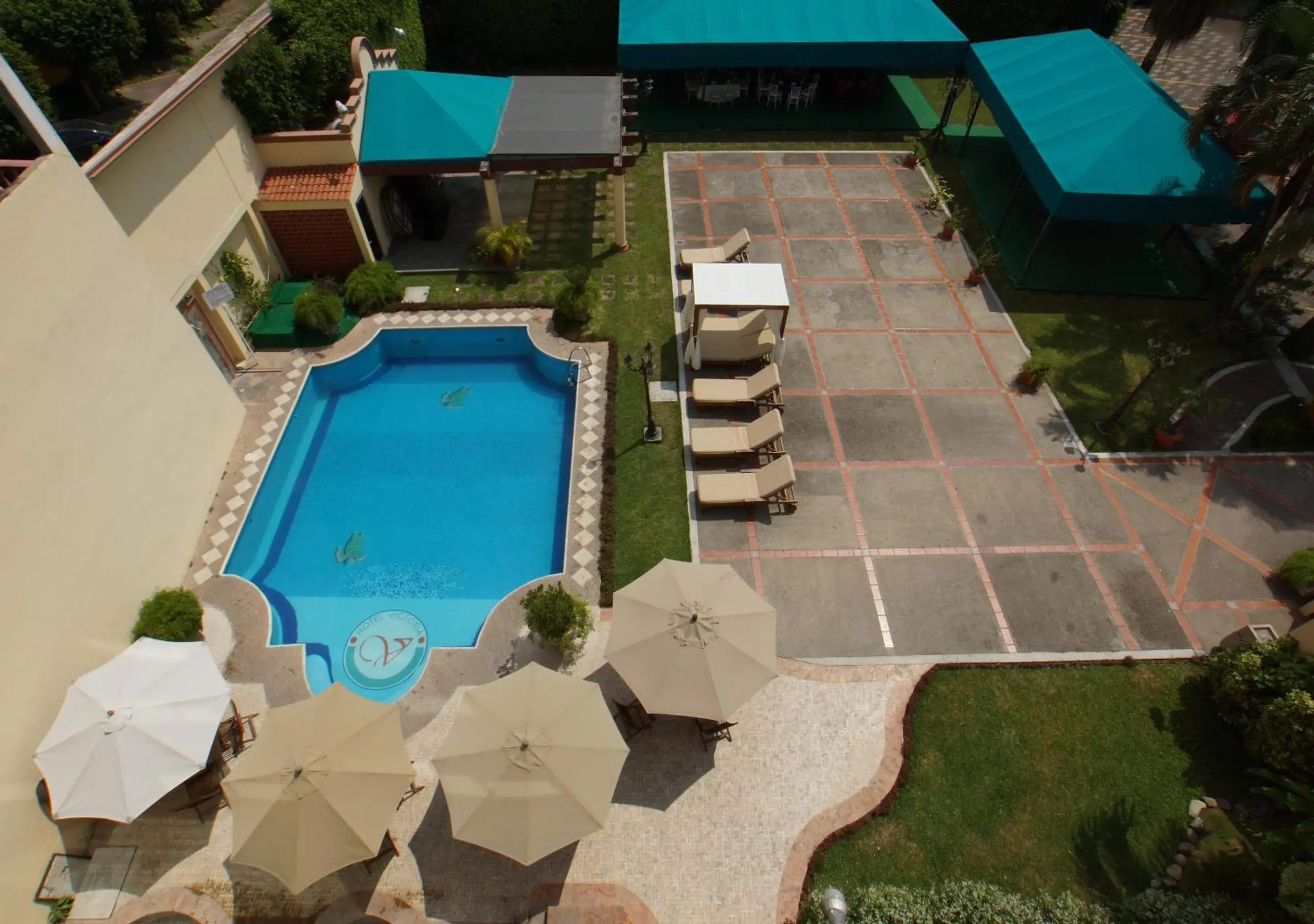 Pool view in Hotel Victoria Poza Rica by Brahma Pool view in Hotel Victoria Poza Rica by Brahma