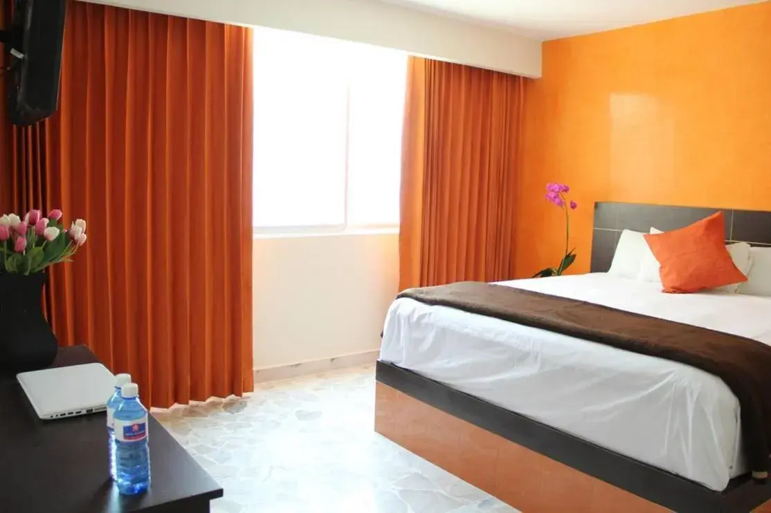 Bed in Hotel María Eugenia Tuxtla Gutiérrez Bed in Hotel María Eugenia Tuxtla Gutiérrez