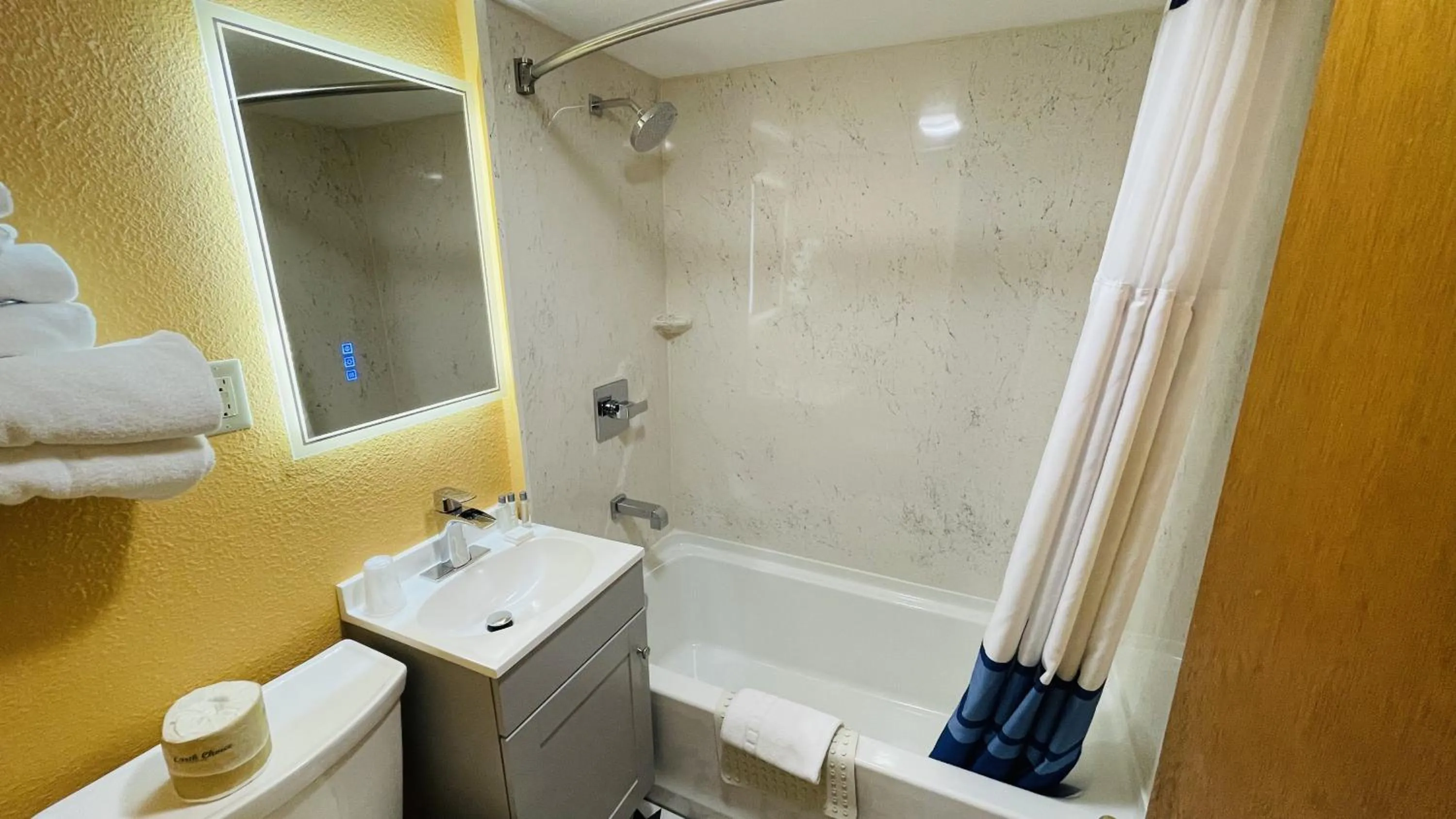 Bathroom in Apple Inn Motel