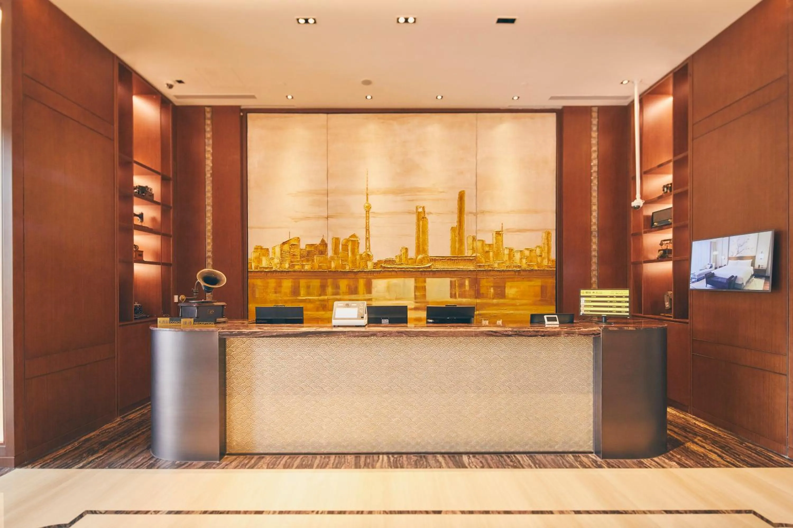 Lobby or reception in LJZ Supreme Tower Hotel