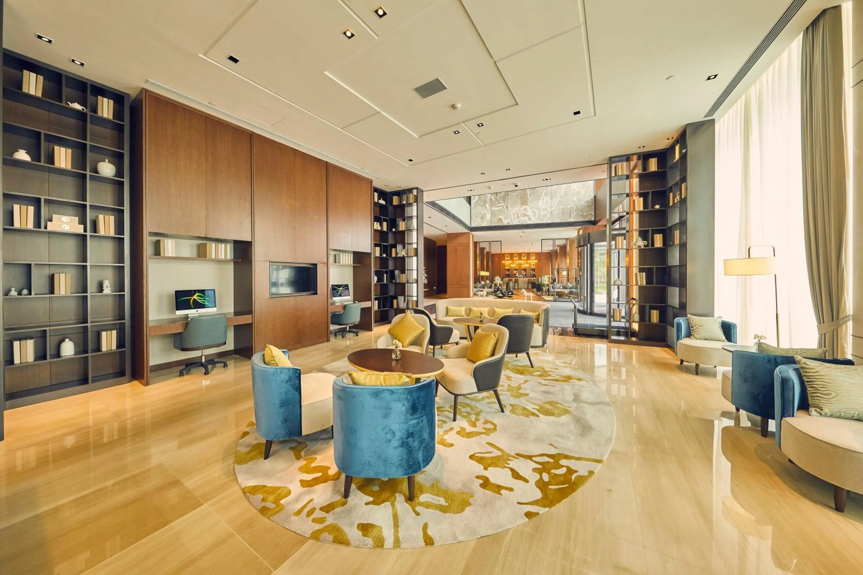 Seating area in LJZ Supreme Tower Hotel