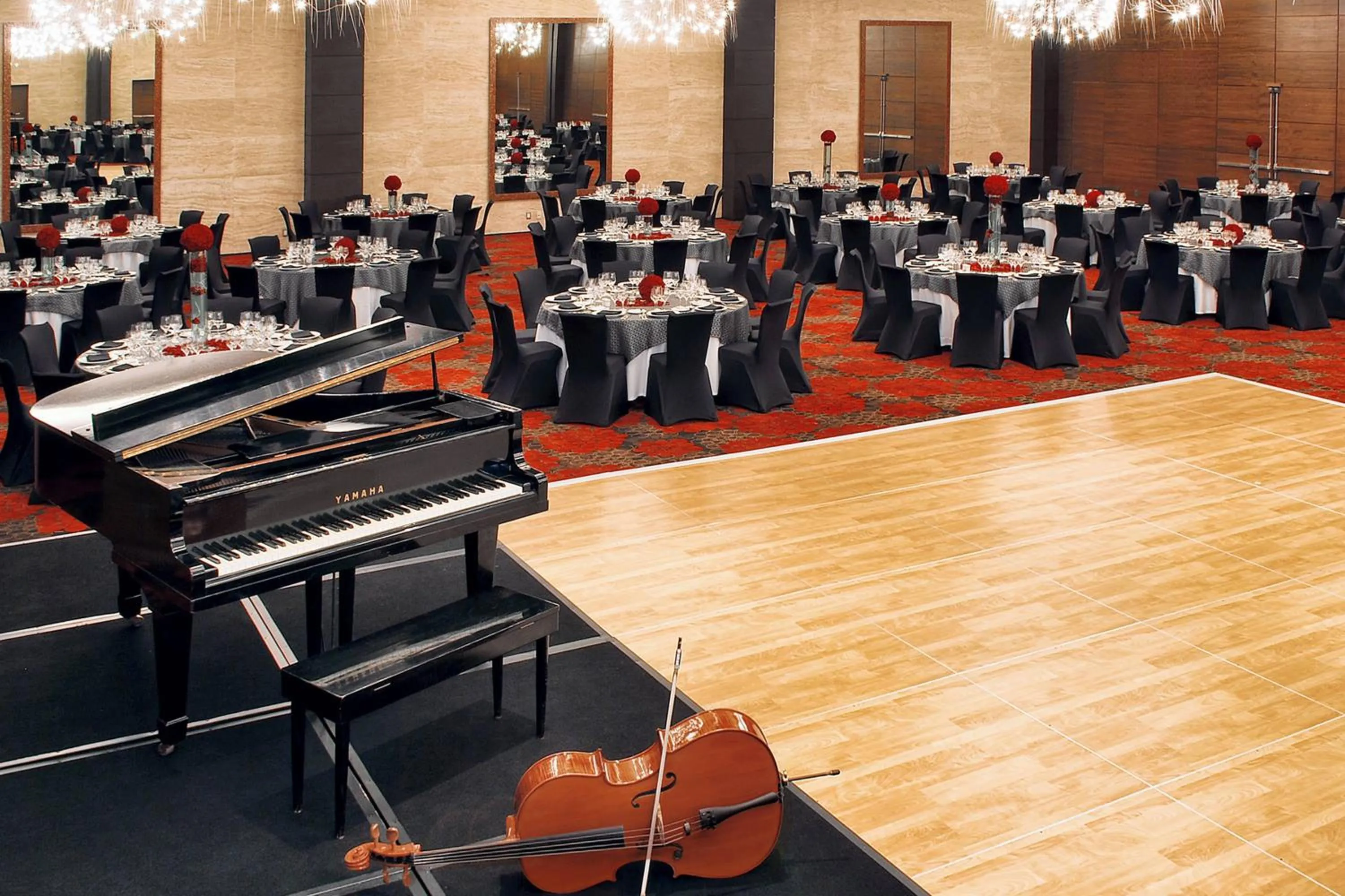 Lobby or reception in JW Marriott Hotel Mexico City Santa Fe