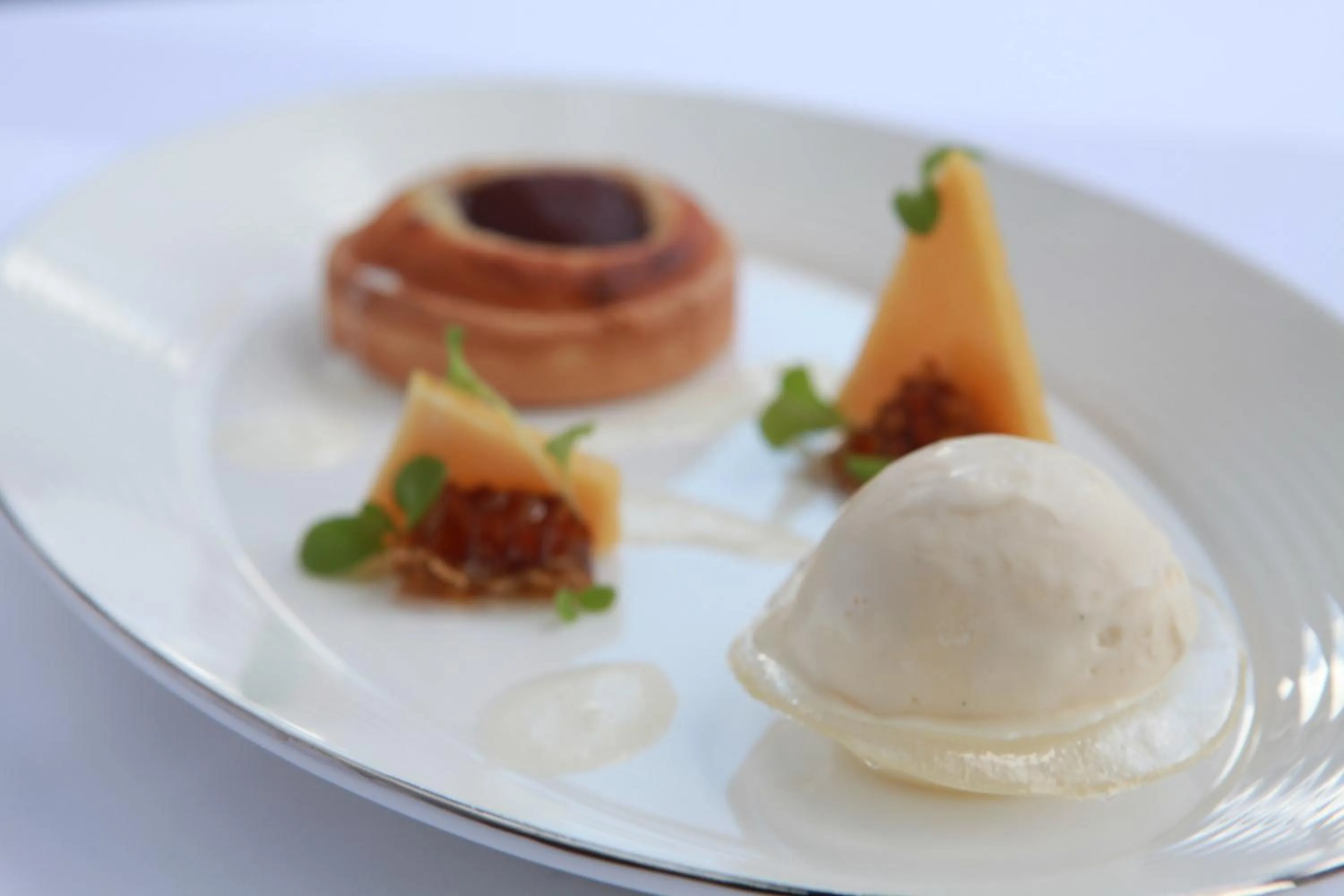 Food close-up in The White Hart