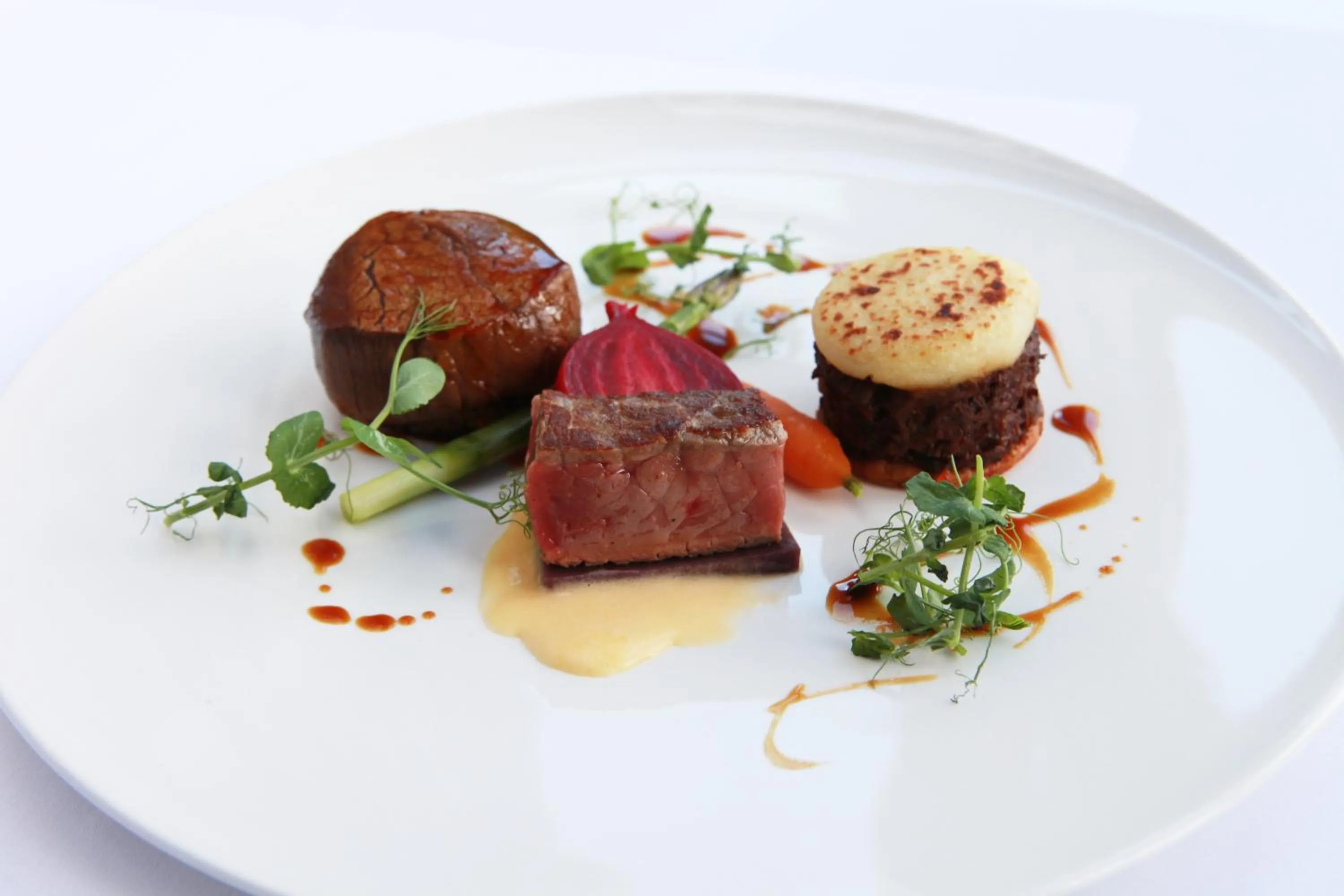 Food close-up in The White Hart