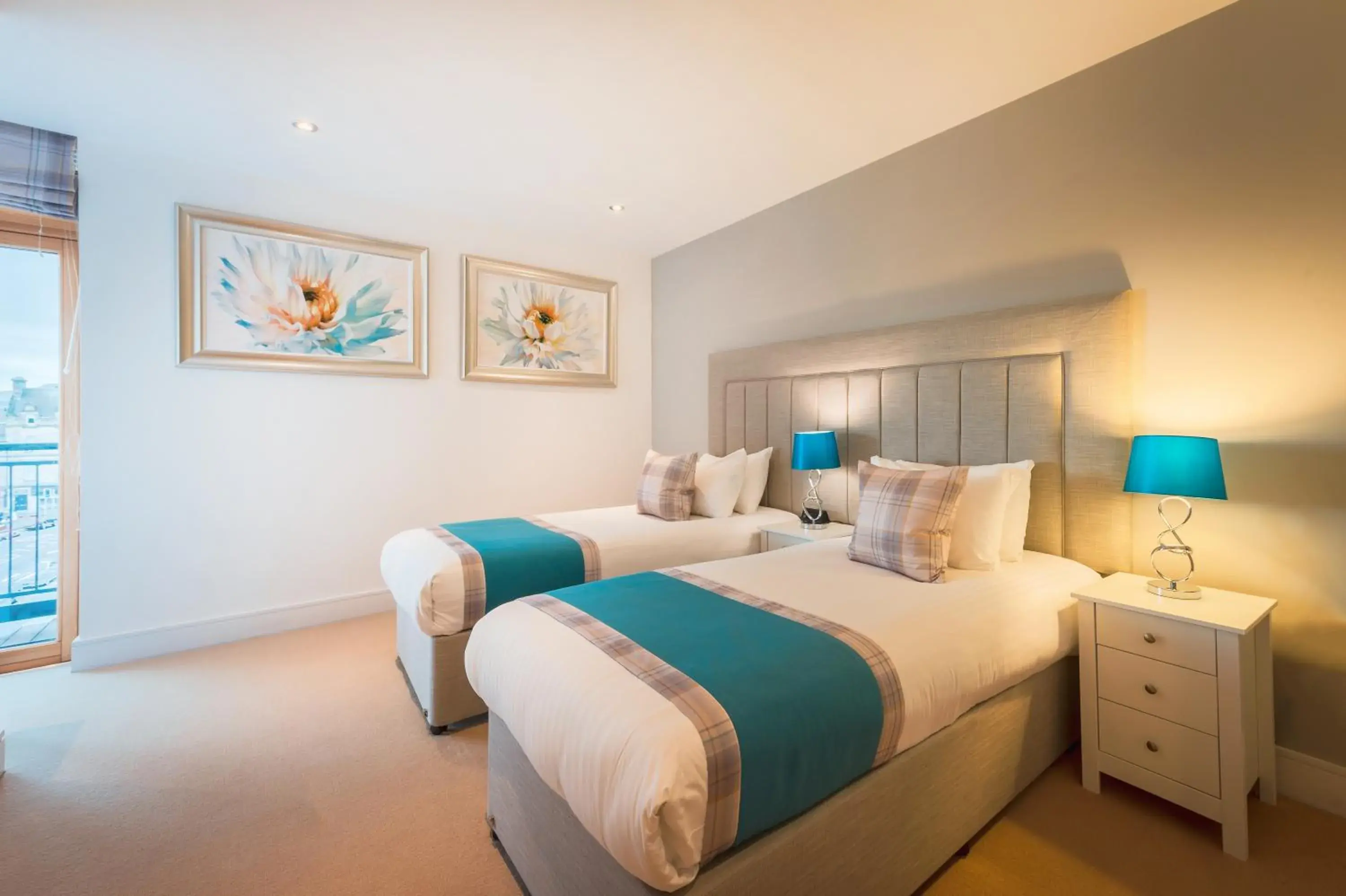 Bedroom, Bed in Highland Apartments by Mansley Bedroom, Bed in Highland Apartments by Mansley