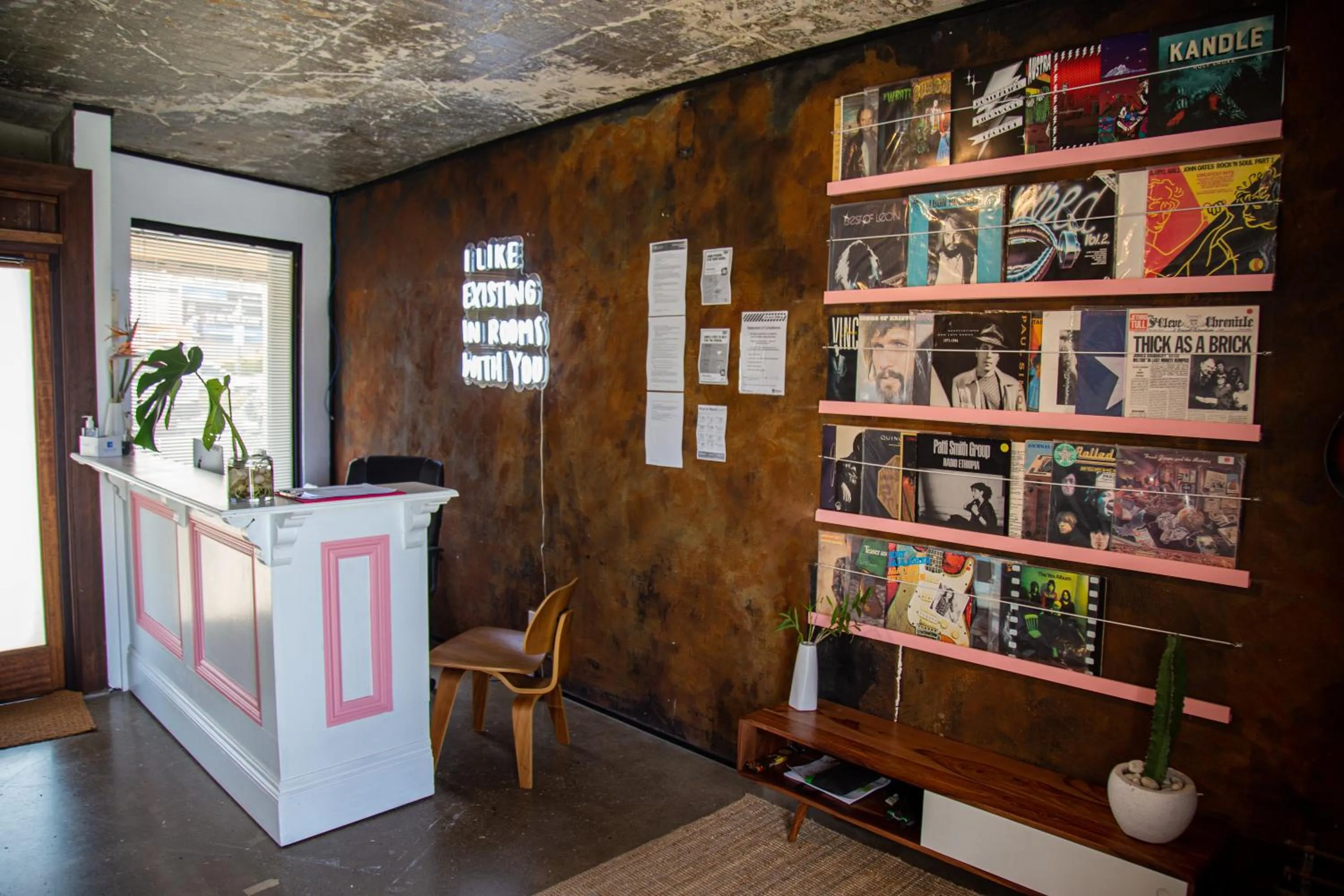 Lobby or reception in The Pink Hotel Coolangatta