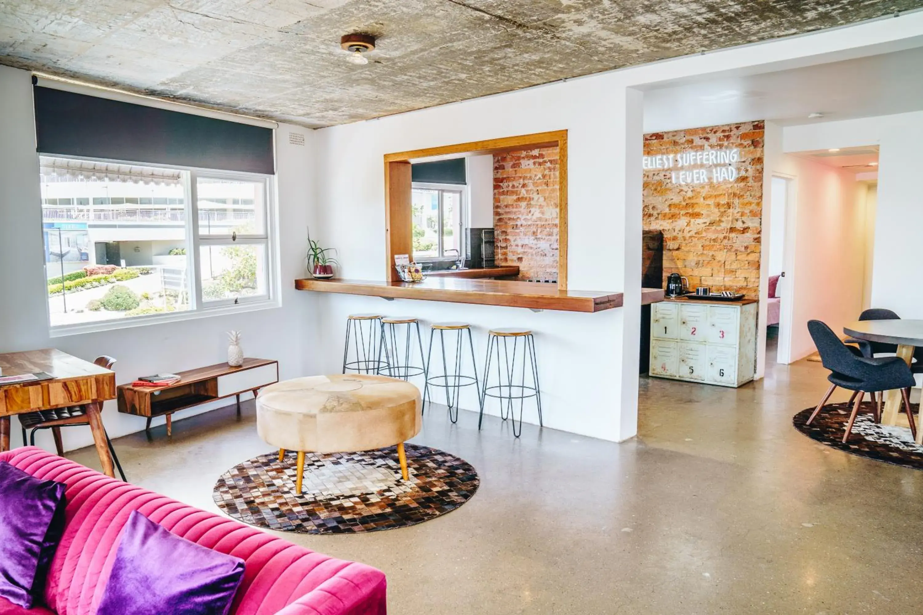 The Artist Suite – Two Bedroom Apartment in The Pink Hotel Coolangatta The Artist Suite – Two Bedroom Apartment in The Pink Hotel Coolangatta