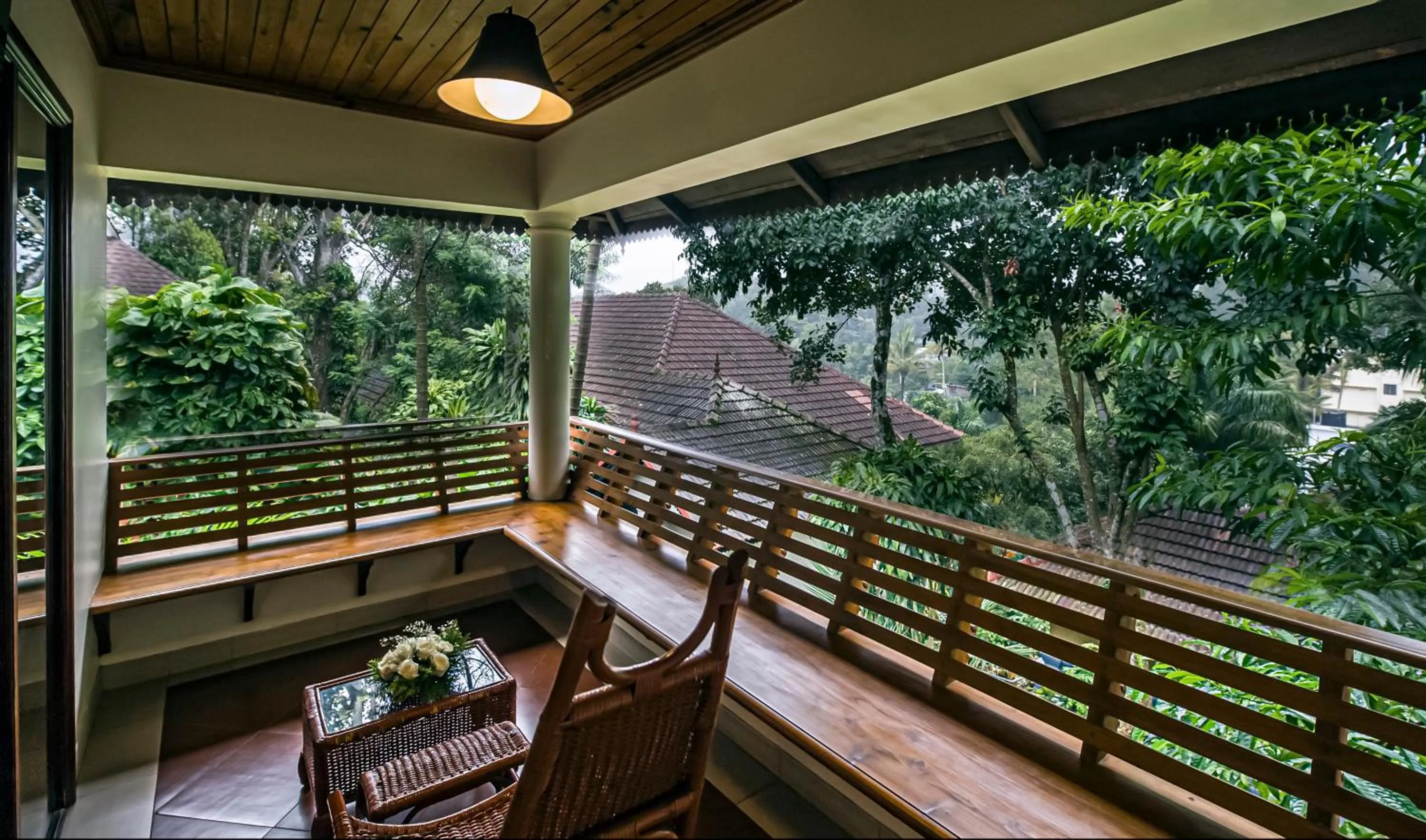 Balcony/Terrace in Elephant Court Thekkady