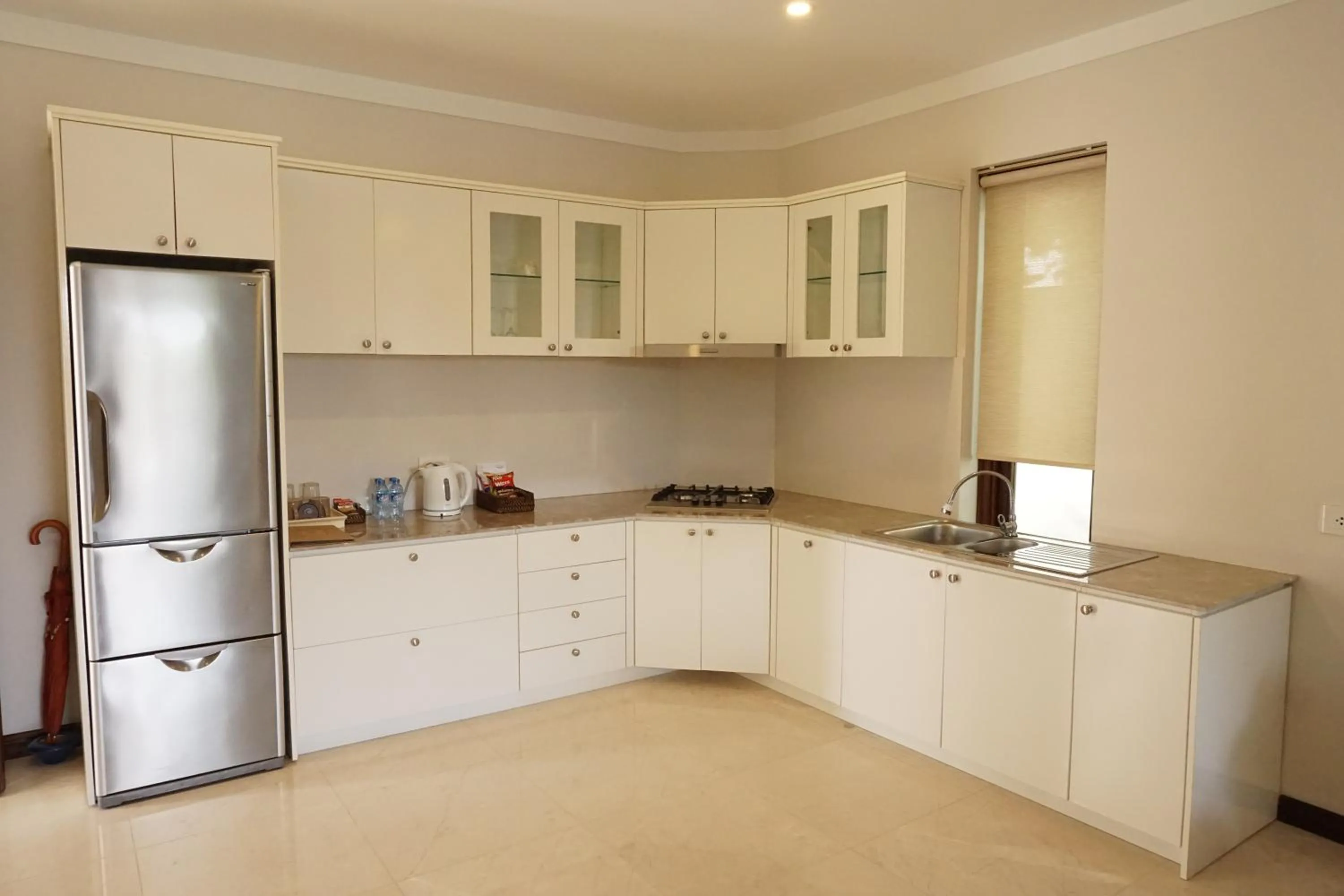 Kitchen or kitchenette in Villa Aria Boutique Muine